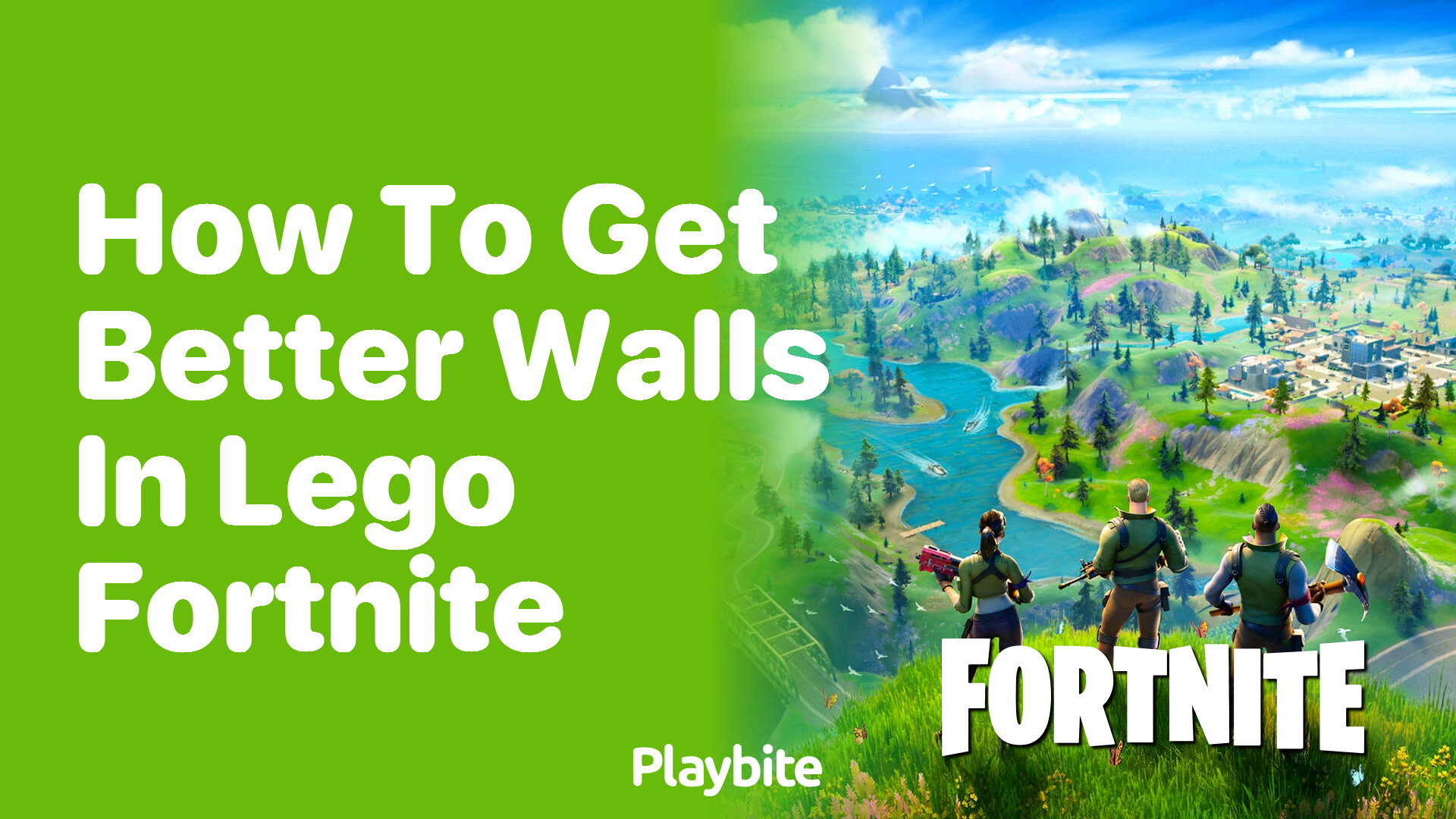 How to Get Better Walls in LEGO Fortnite