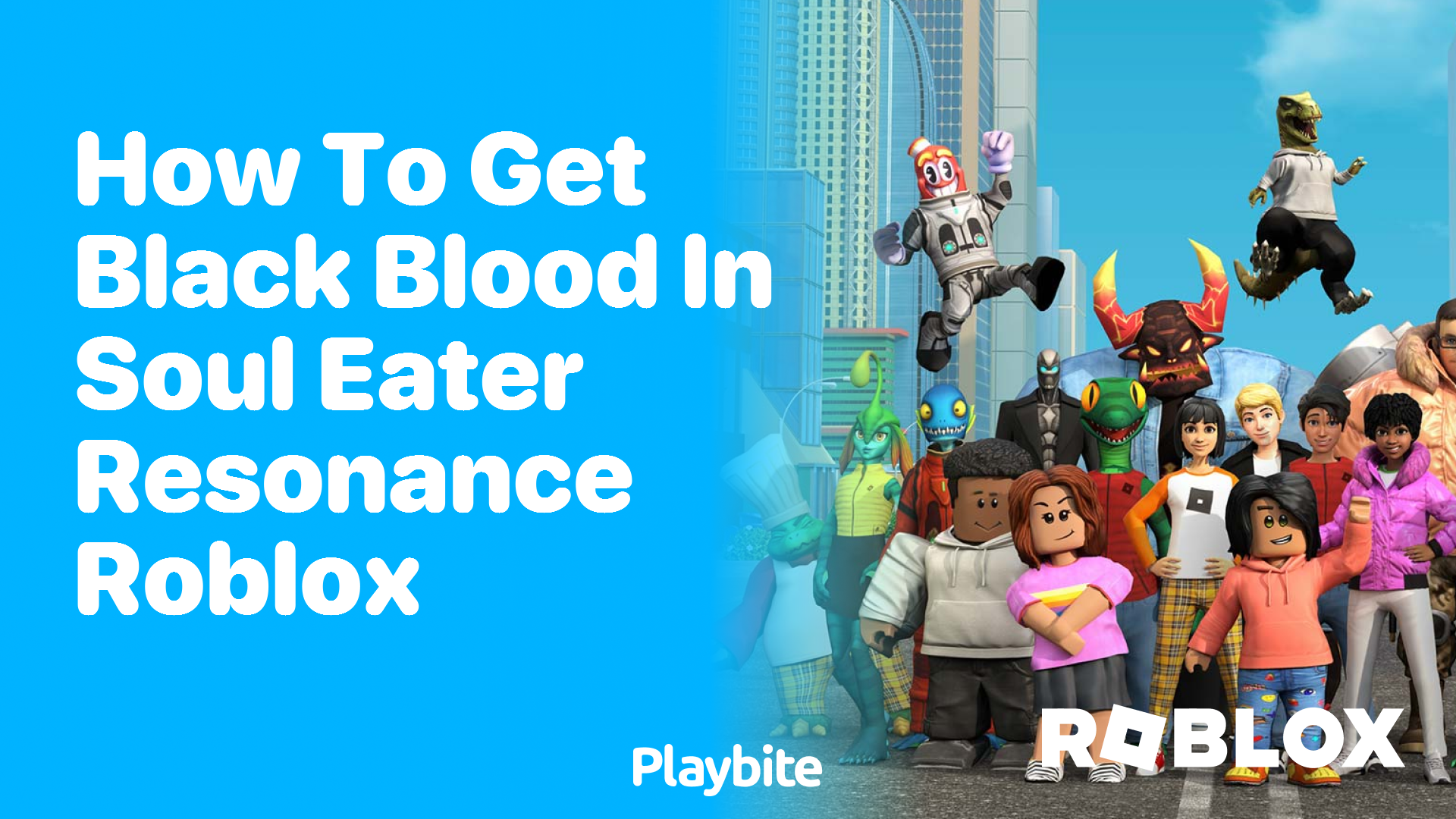 How to Get Black Blood in Soul Eater Resonance on Roblox
