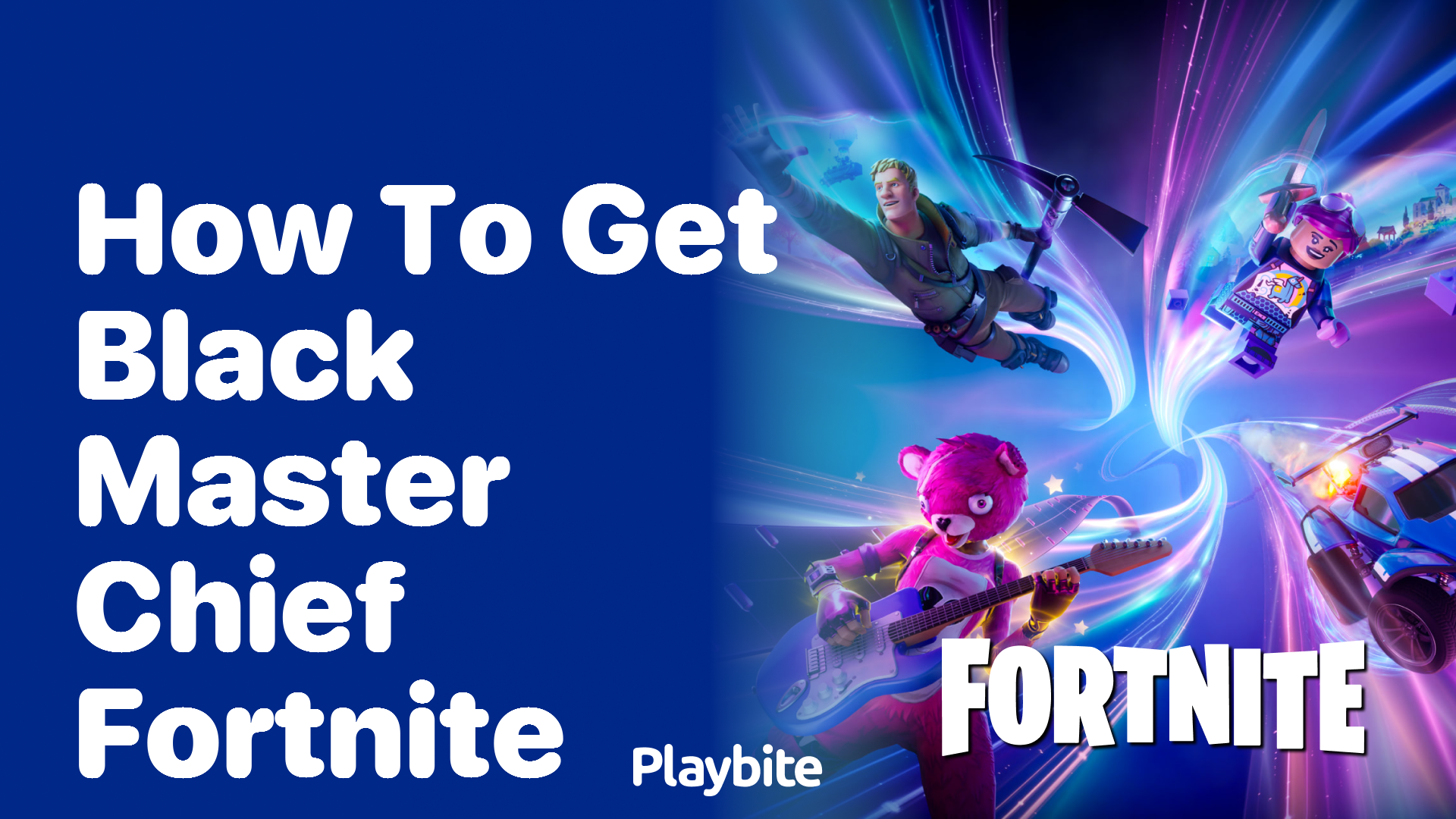 How to Get the Black Master Chief in Fortnite