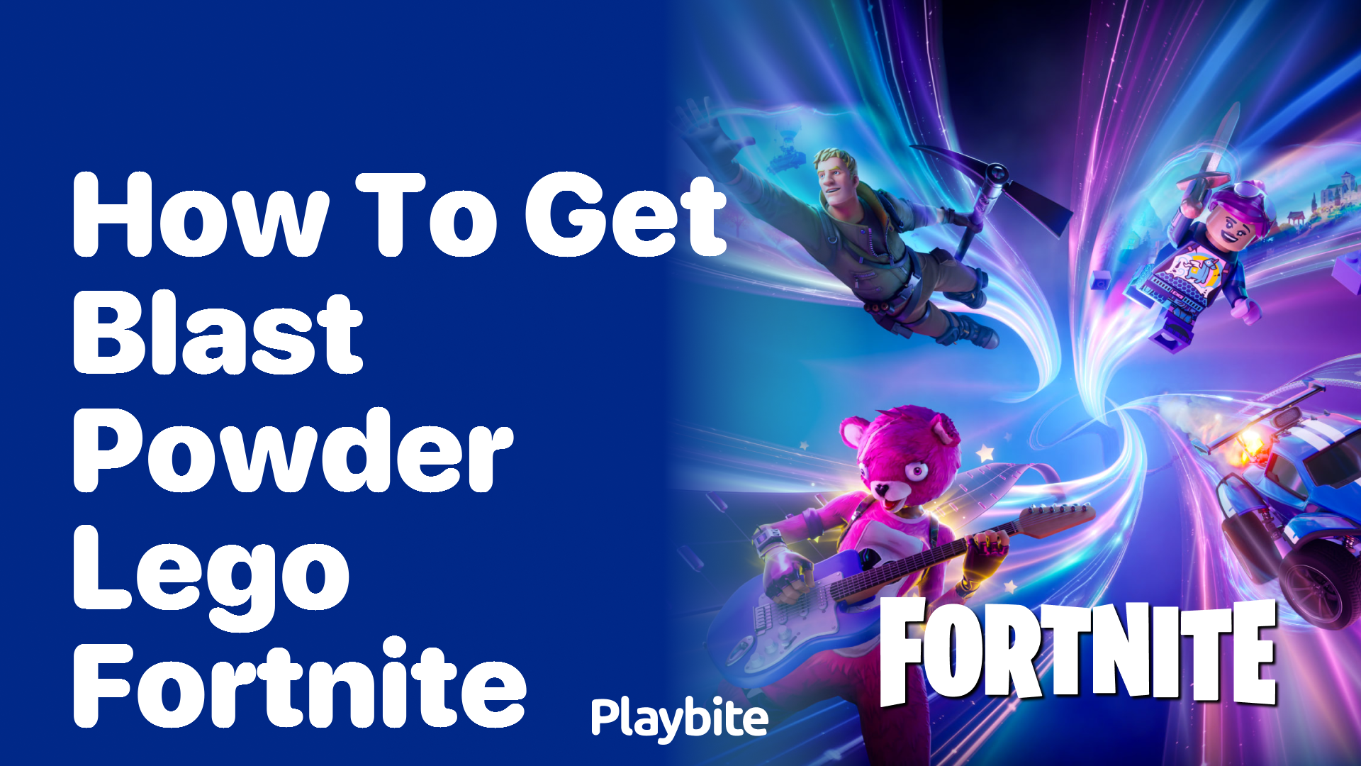 How to Get Blast Powder in Lego Fortnite