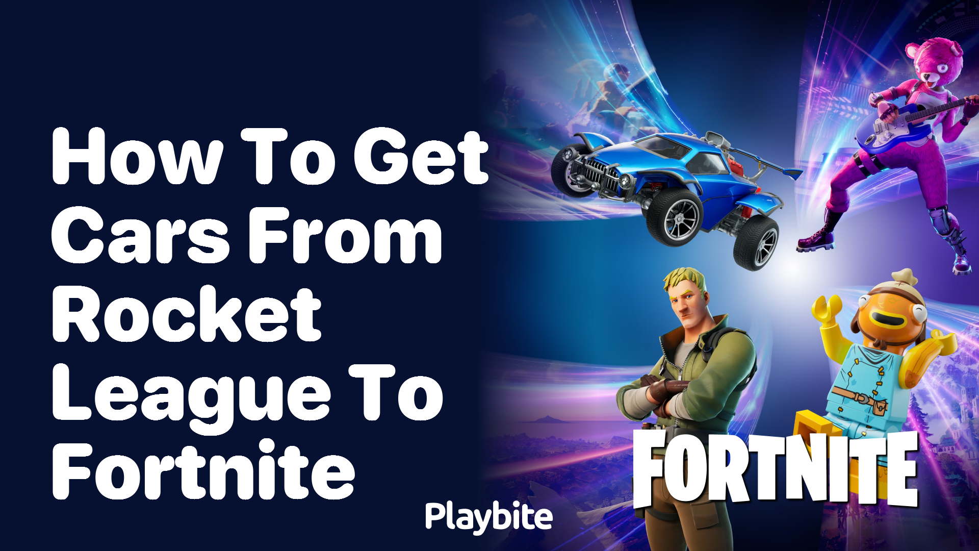 How to Get Cars from Rocket League to Fortnite