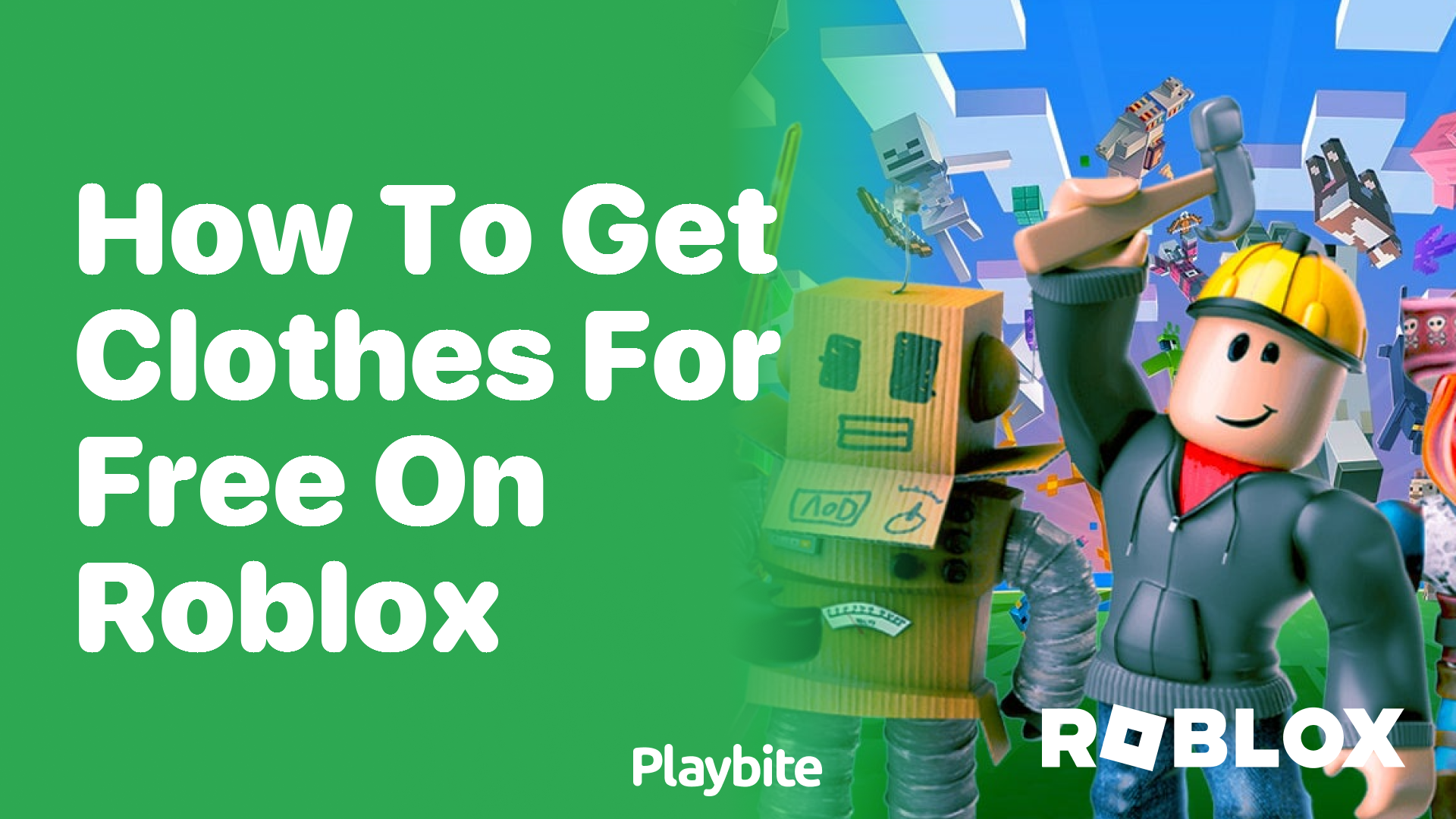 How to Get Clothes for Free on Roblox Playbite