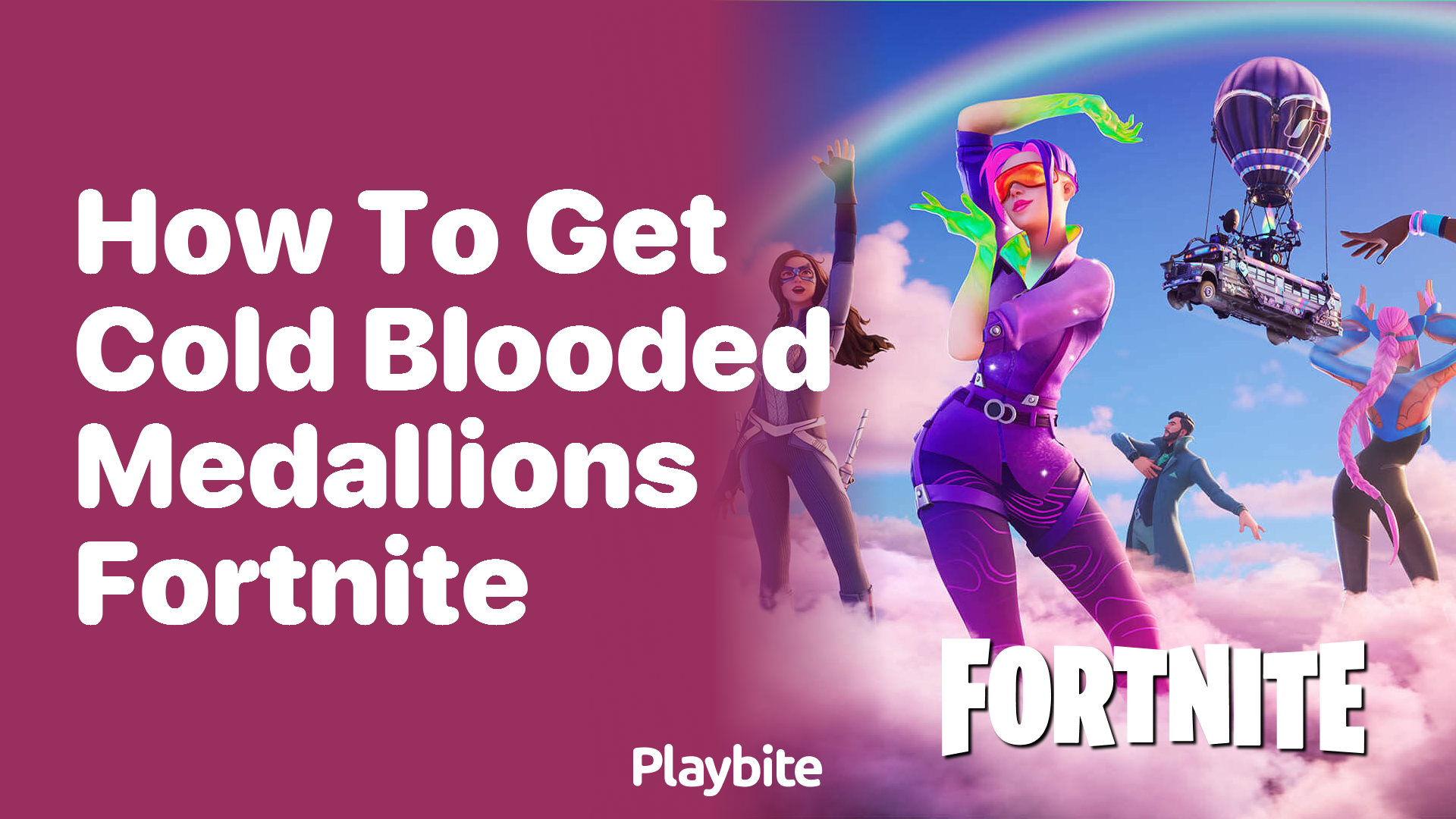 How to Get Cold Blooded Medallions in Fortnite