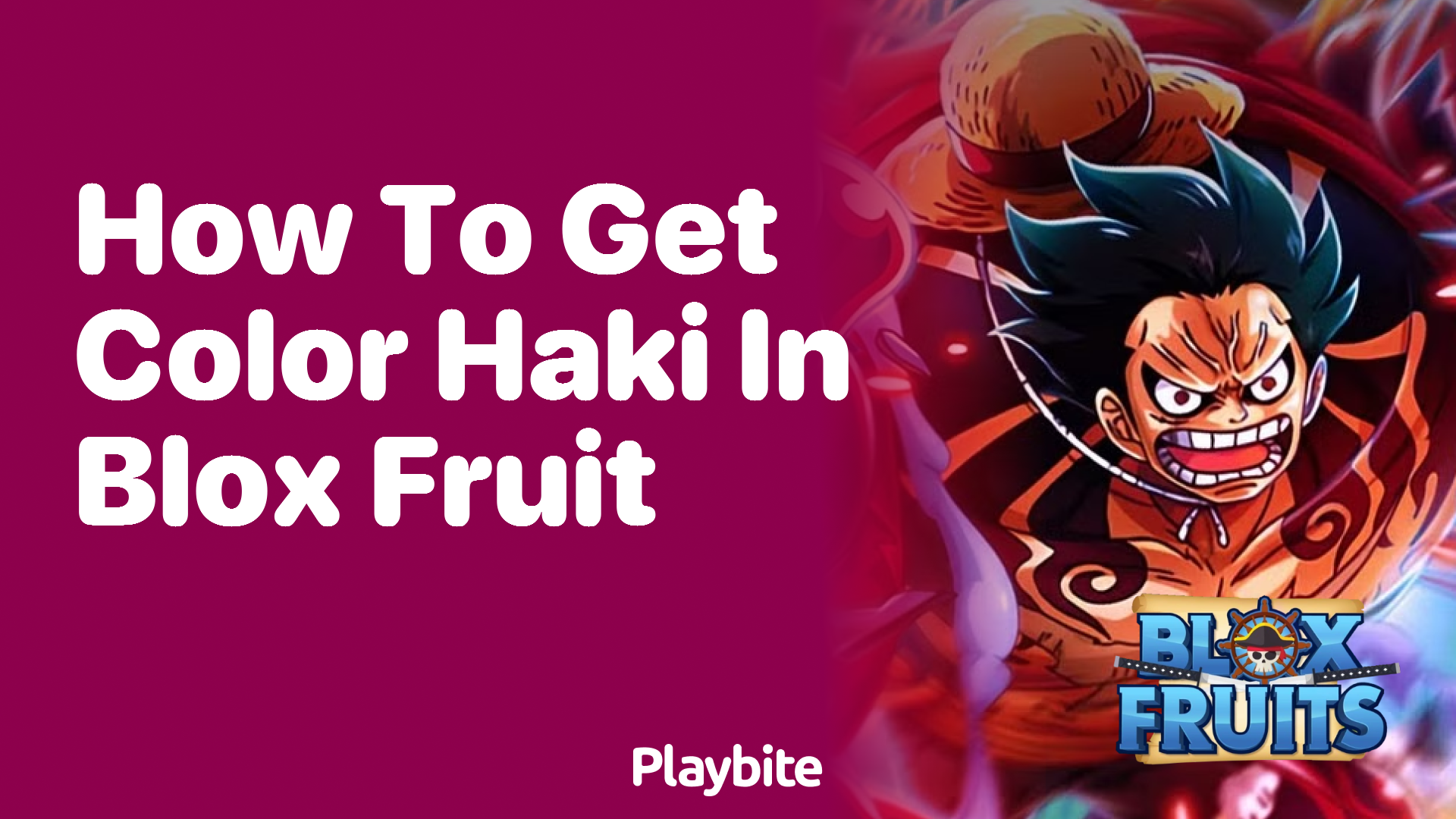 How to Get Color Haki in Blox Fruit