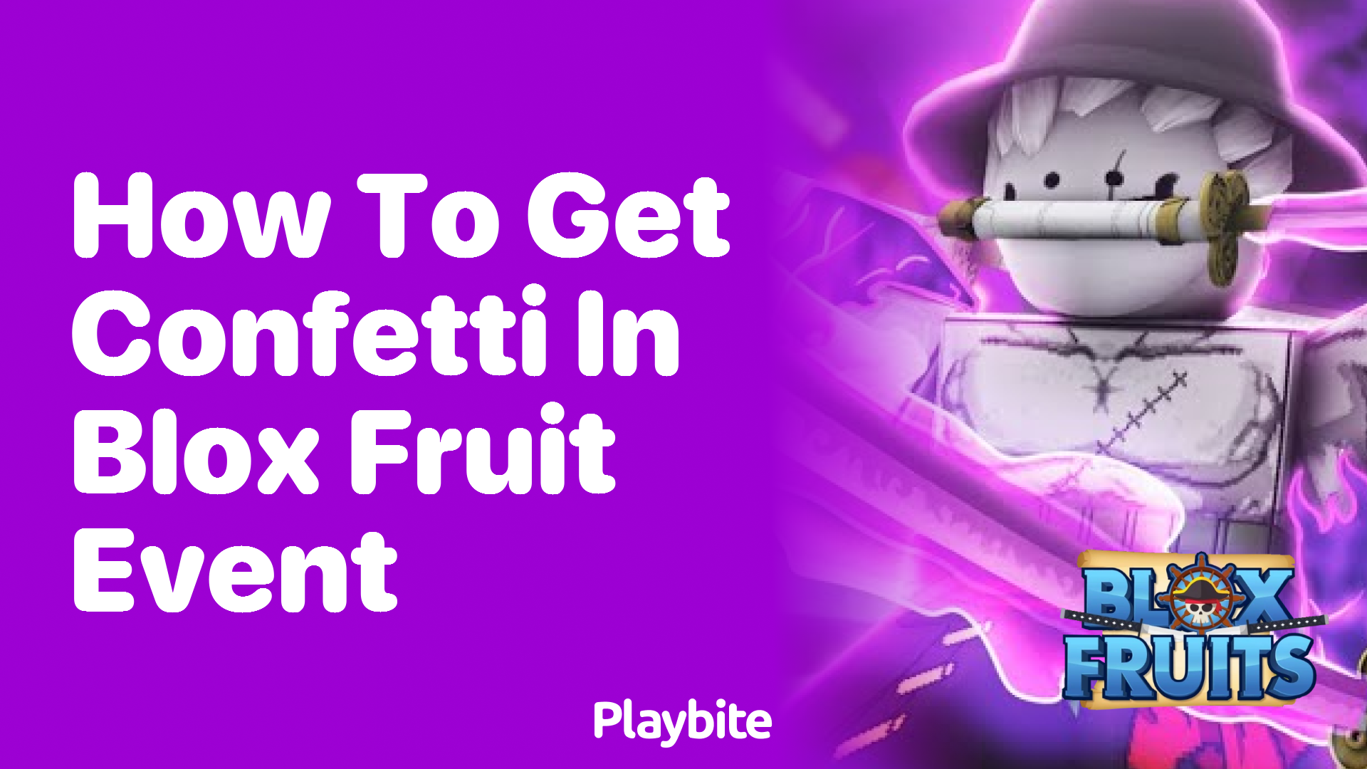 How to Get Confetti in Blox Fruit Event