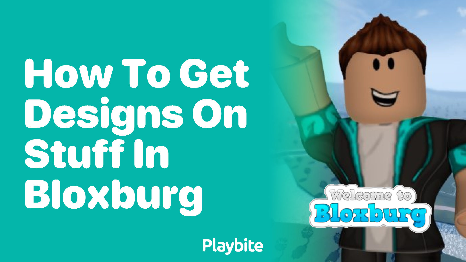How to Get Designs on Stuff in Bloxburg