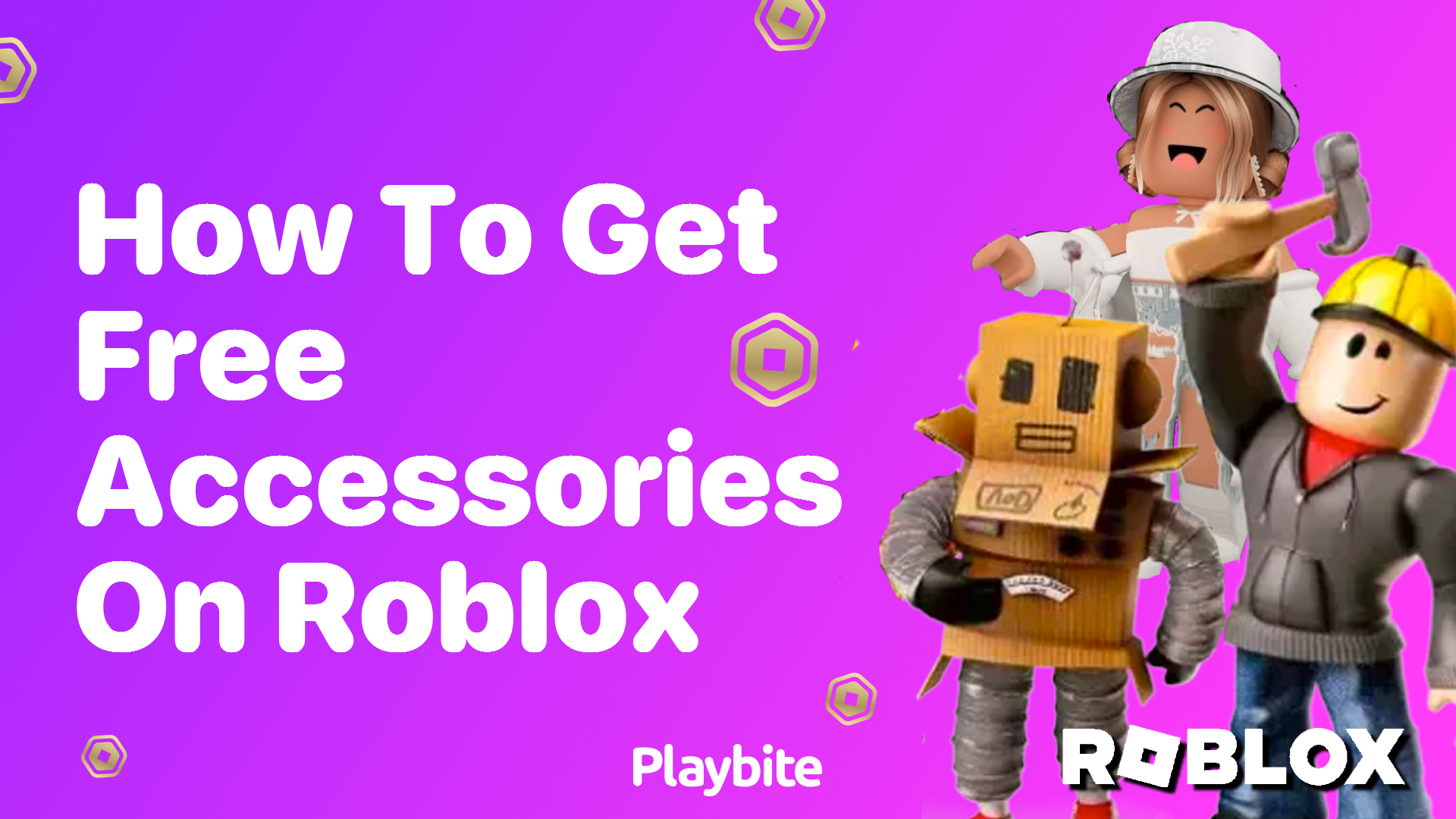 How to Get Free Accessories on Roblox
