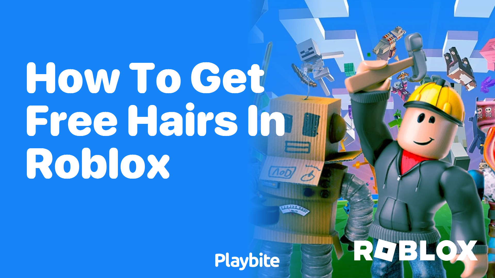 How to Get Free Hairs in Roblox