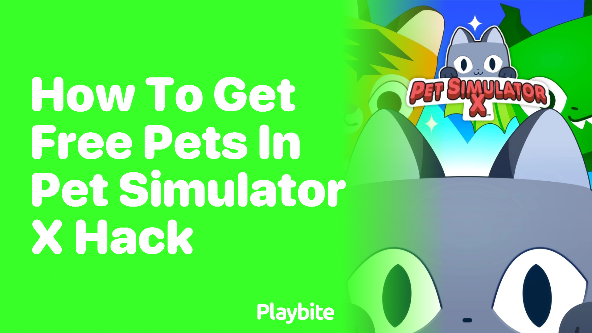 How to Get Free Pets in Pet Simulator X: No Hacks Needed!