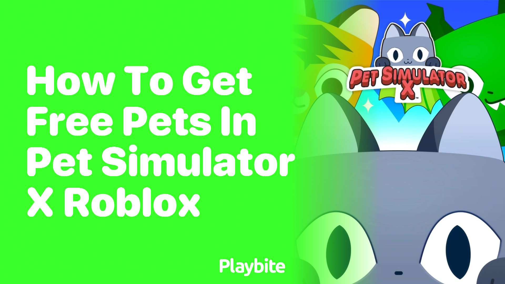 How to Get Free Pets in Pet Simulator X Roblox