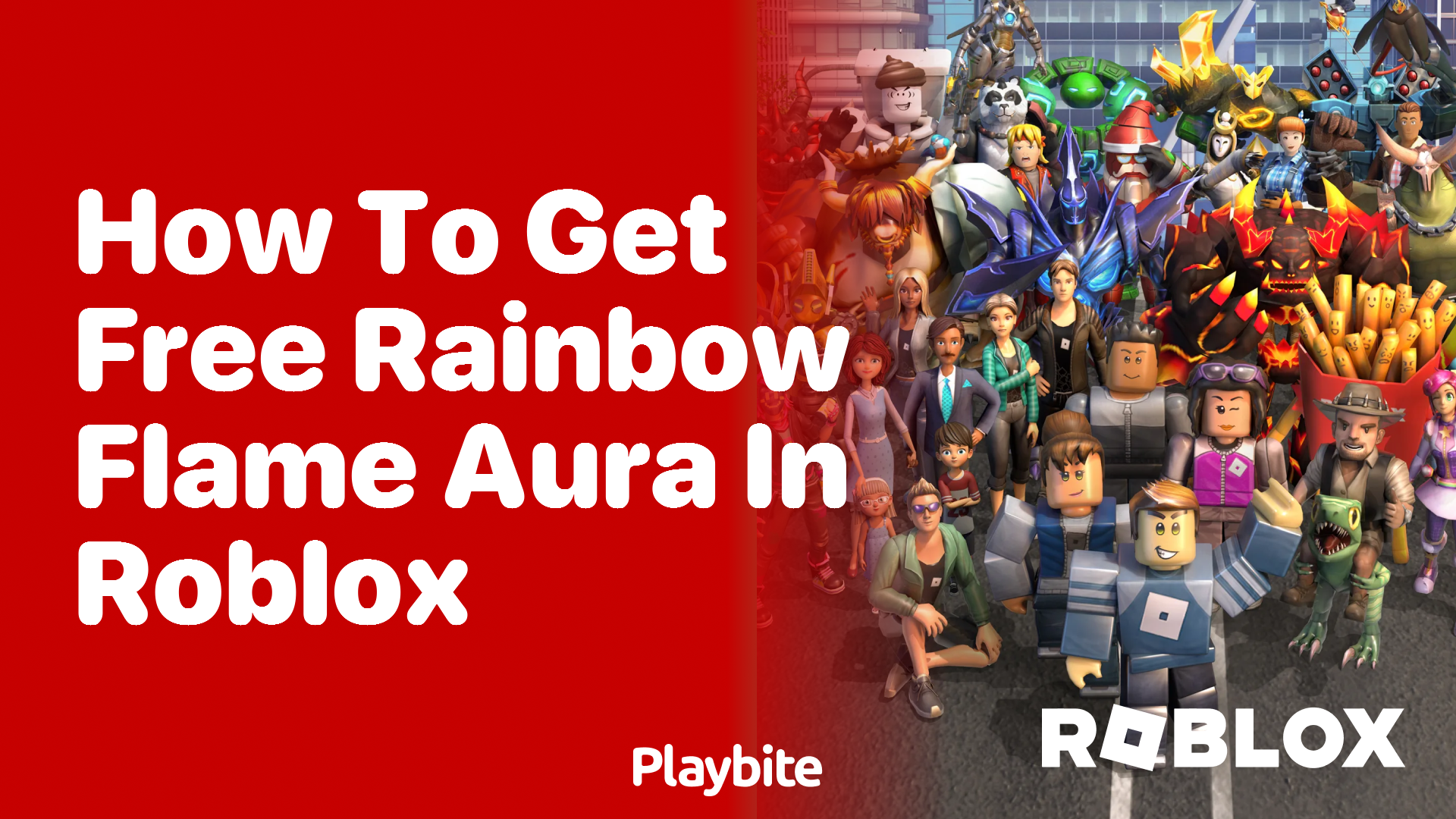 How to Get Free Rainbow Flame Aura in Roblox