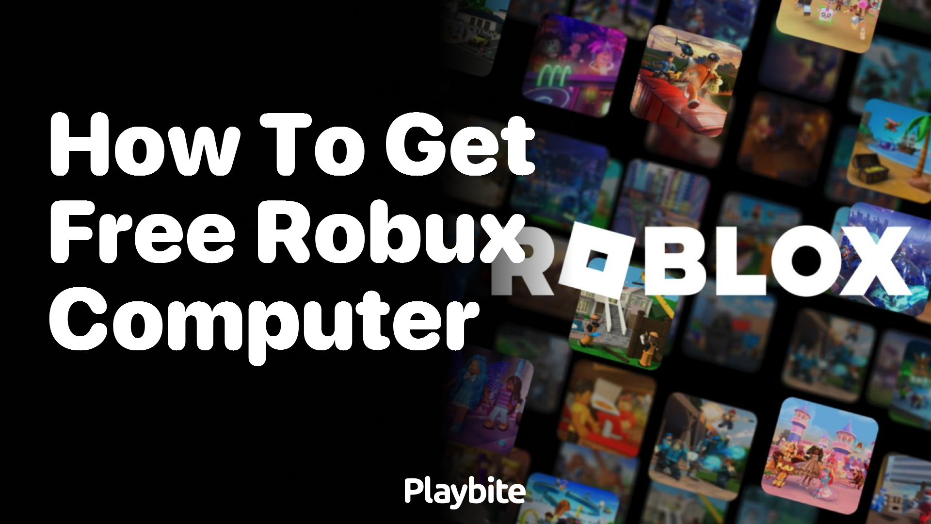 How to Get Free Robux on Your Computer