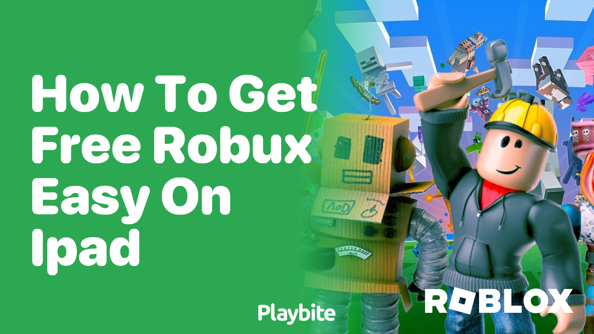 How to Get Free Robux Easy on iPad?