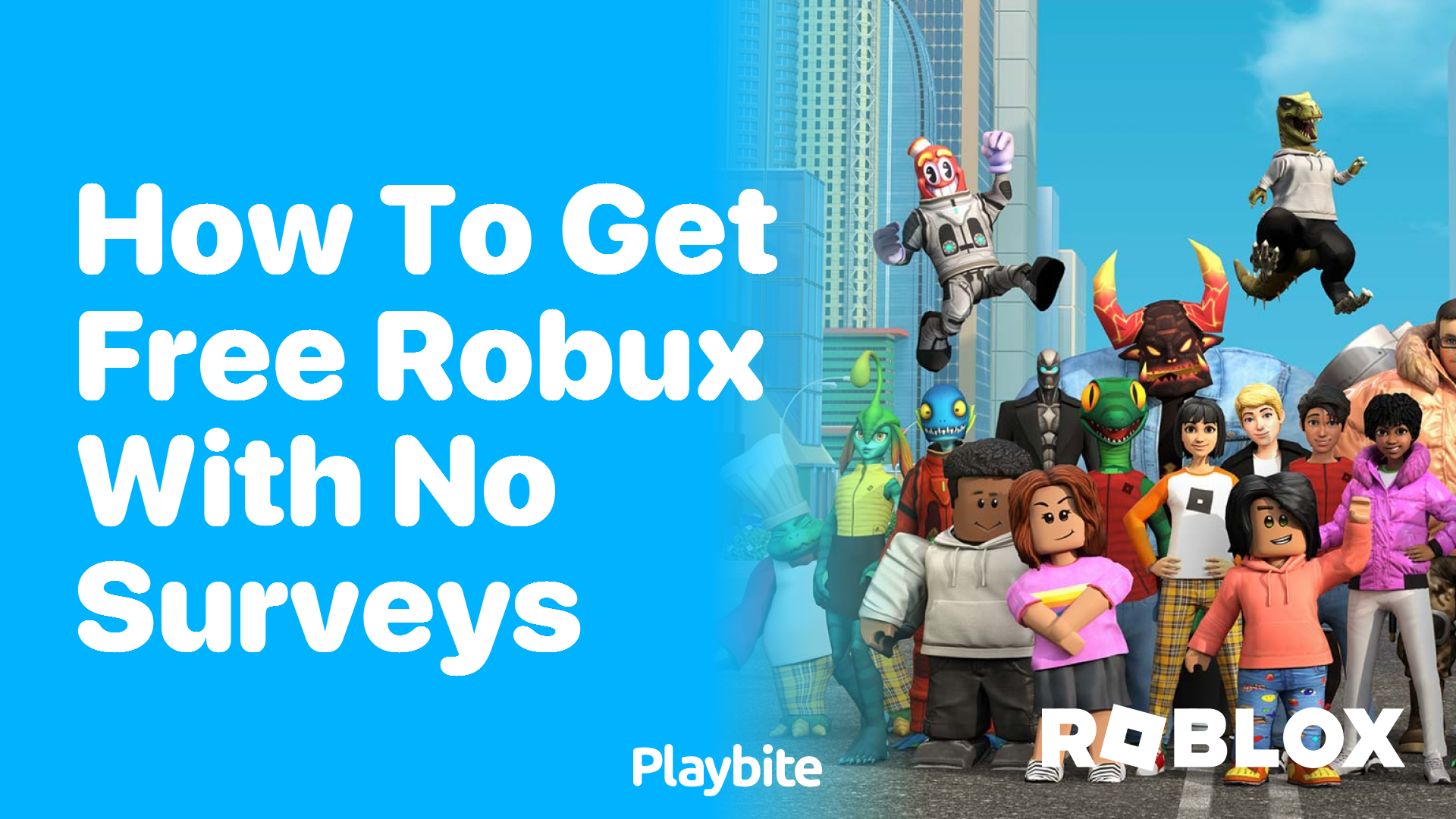 How to Get Free Robux Without Surveys