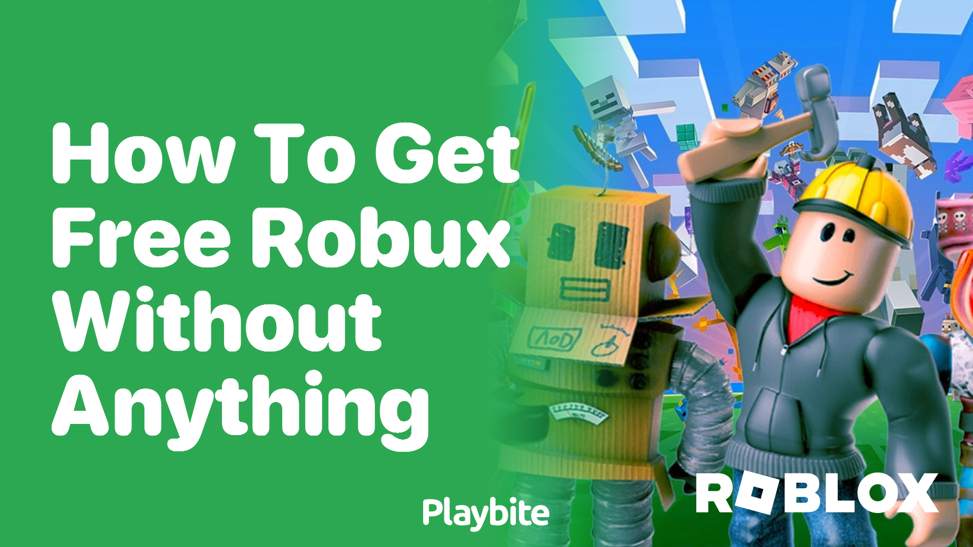 How to Get Free Robux Without Doing Anything