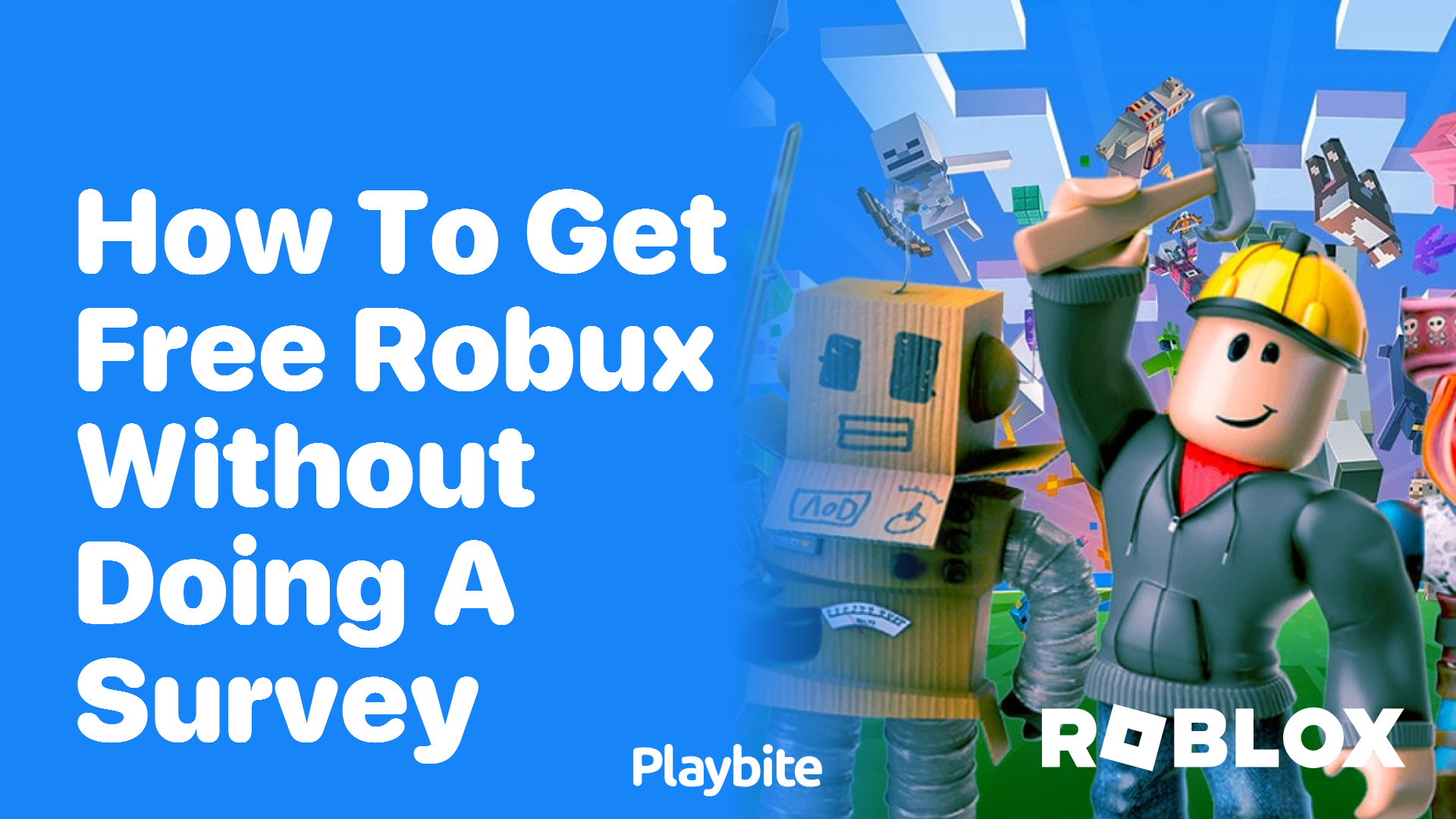 How to Get Free Robux Without Doing a Survey