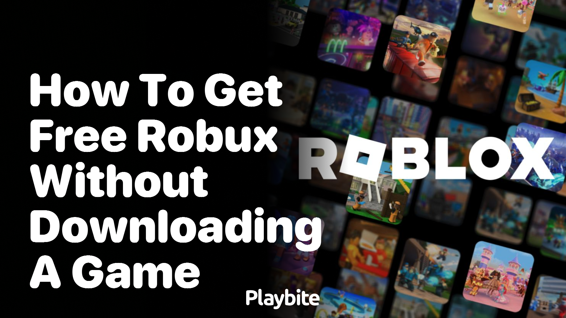 How to Get Free Robux Without Downloading a Game