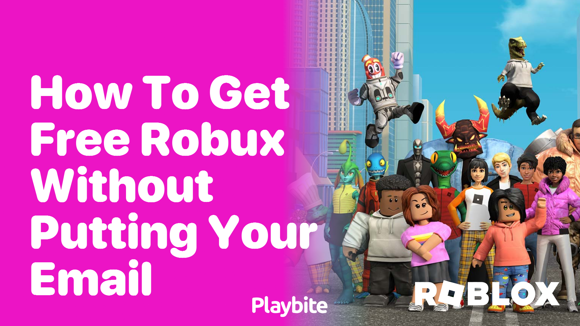 How to Get Free Robux Without Putting Your Email