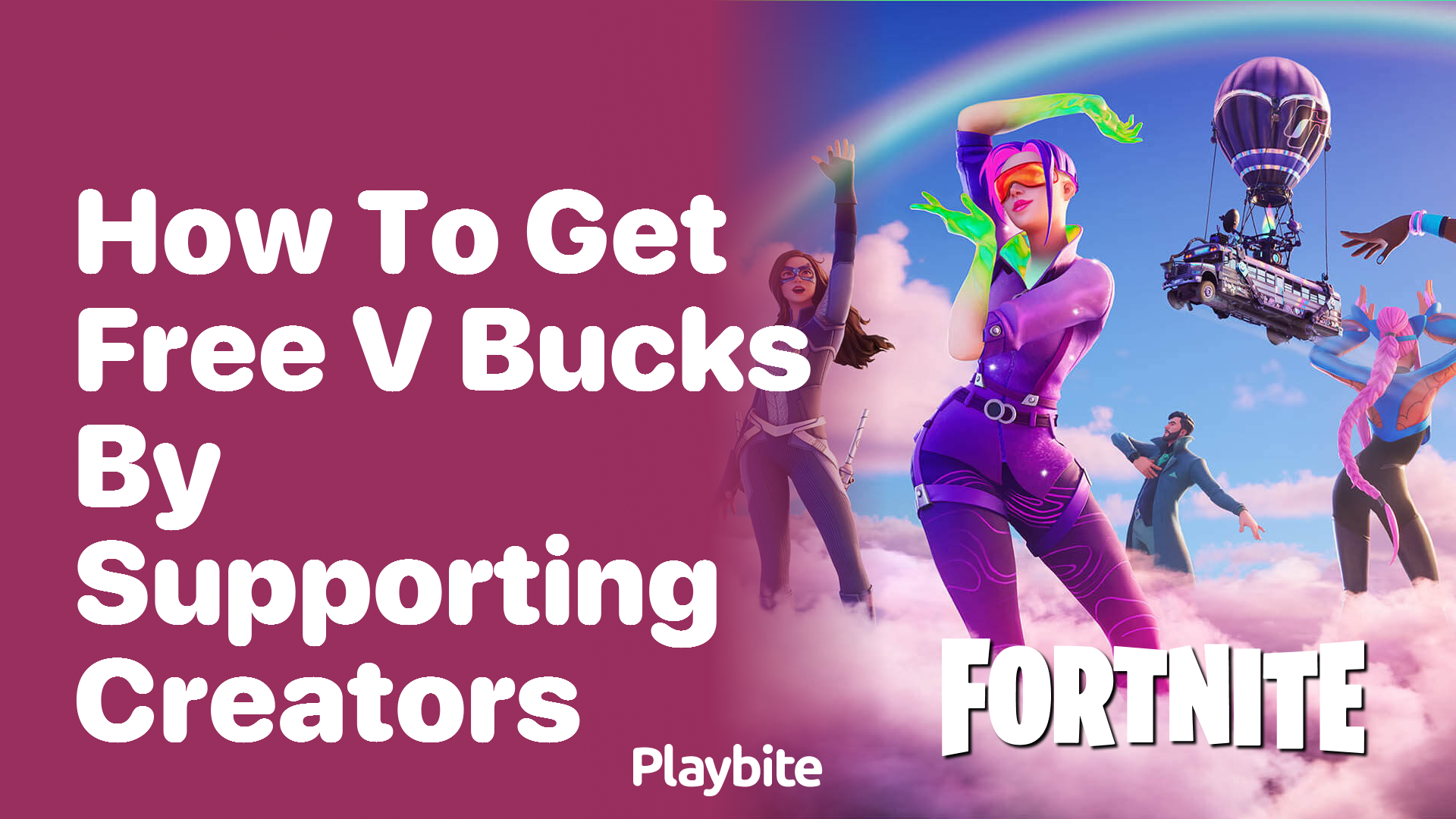 How to Get Free V-Bucks by Supporting Creators in Fortnite