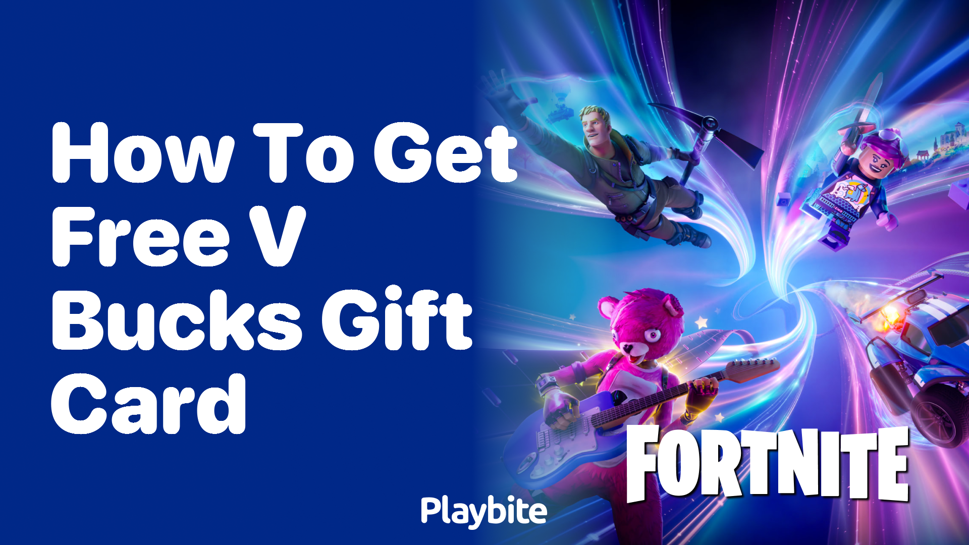 How to Get a Free V-Bucks Gift Card for Fortnite