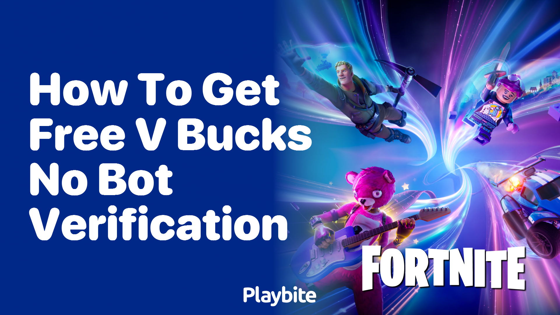 How to Get Free V-Bucks Without Bot Verification