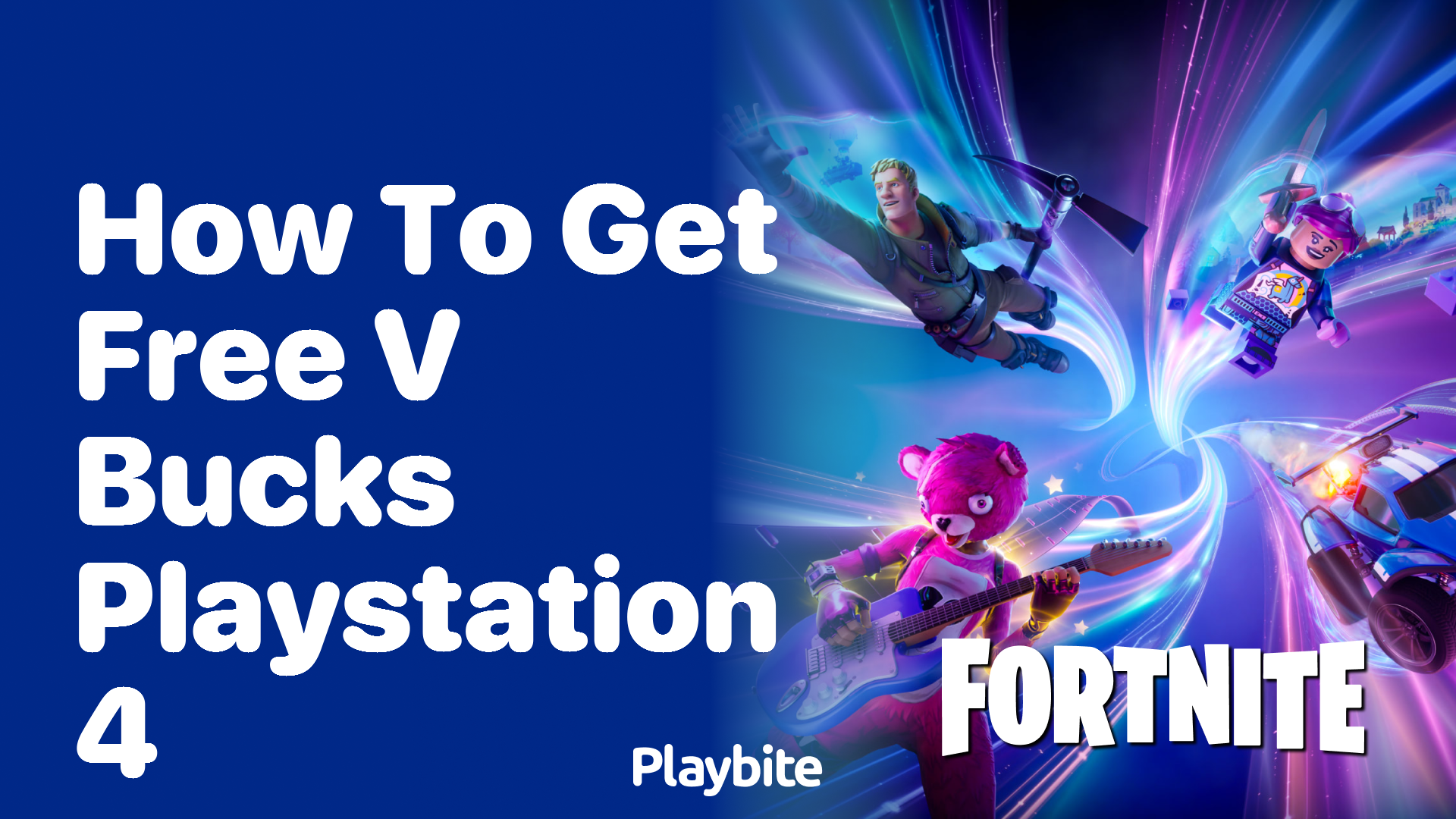 How to Get Free V-Bucks on PlayStation 4