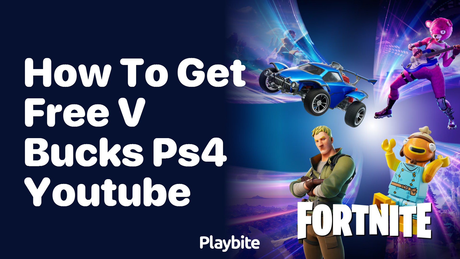 How to Get Free V-Bucks on PS4: A YouTube Guide