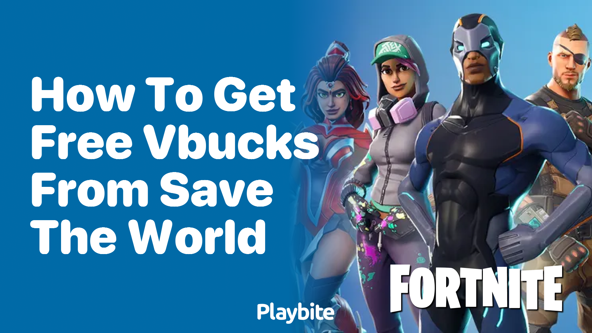 How to Get Free V-Bucks from Save the World