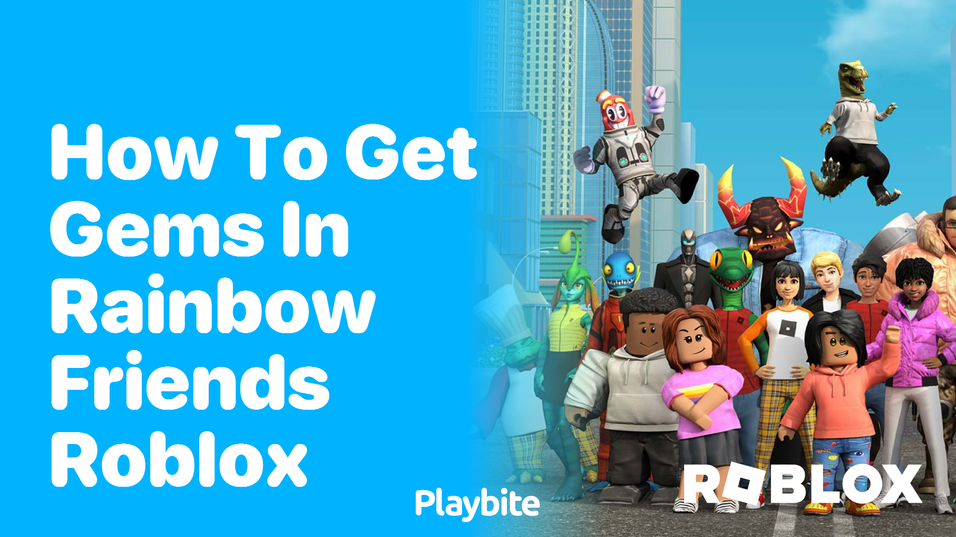 How to Get Gems in Rainbow Friends Roblox