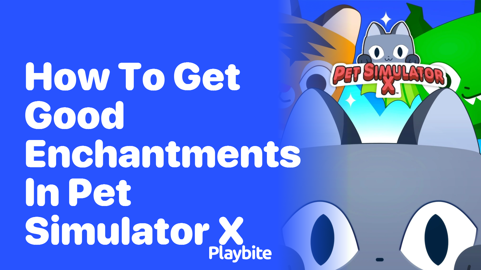 How to Get Good Enchantments in Pet Simulator X