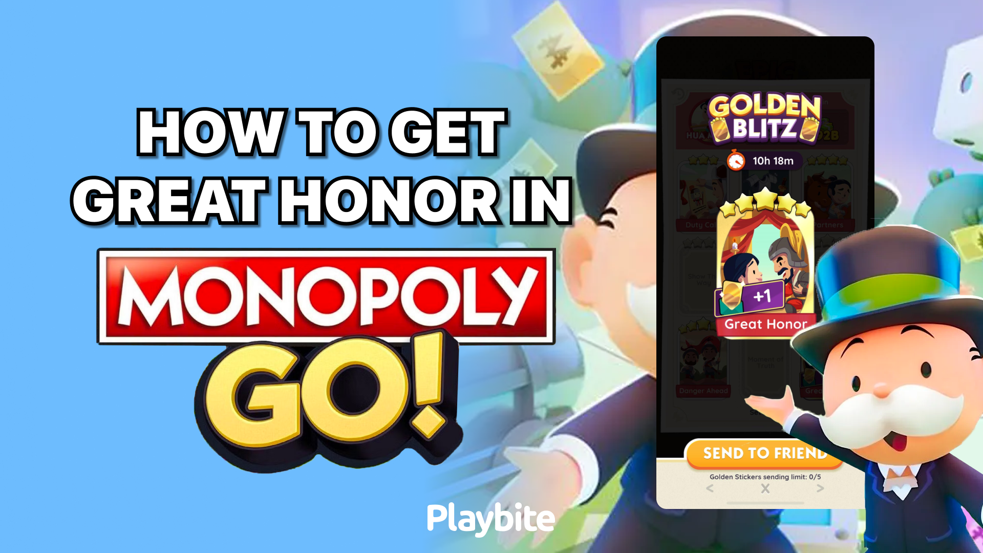 How to Get Great Honor in Monopoly Go