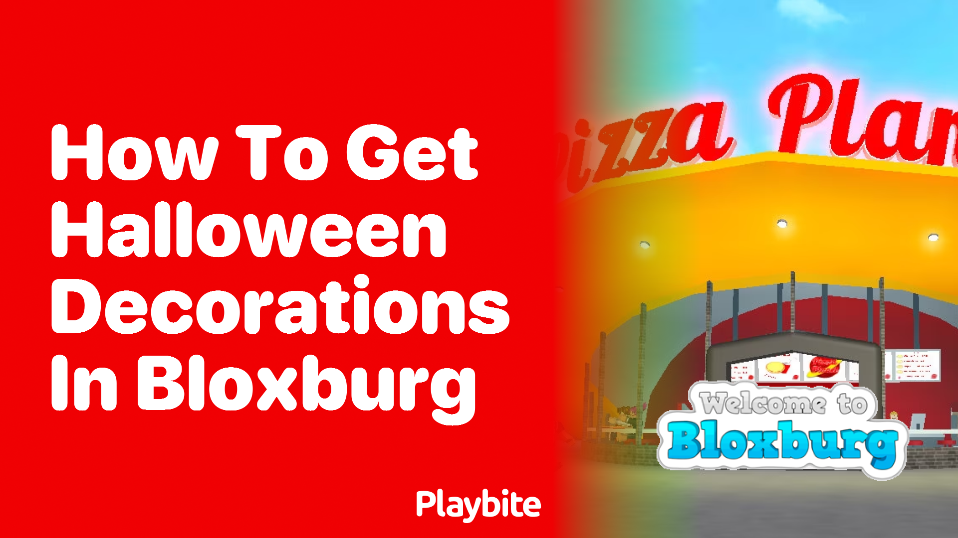 How to Get Halloween Decorations in Bloxburg