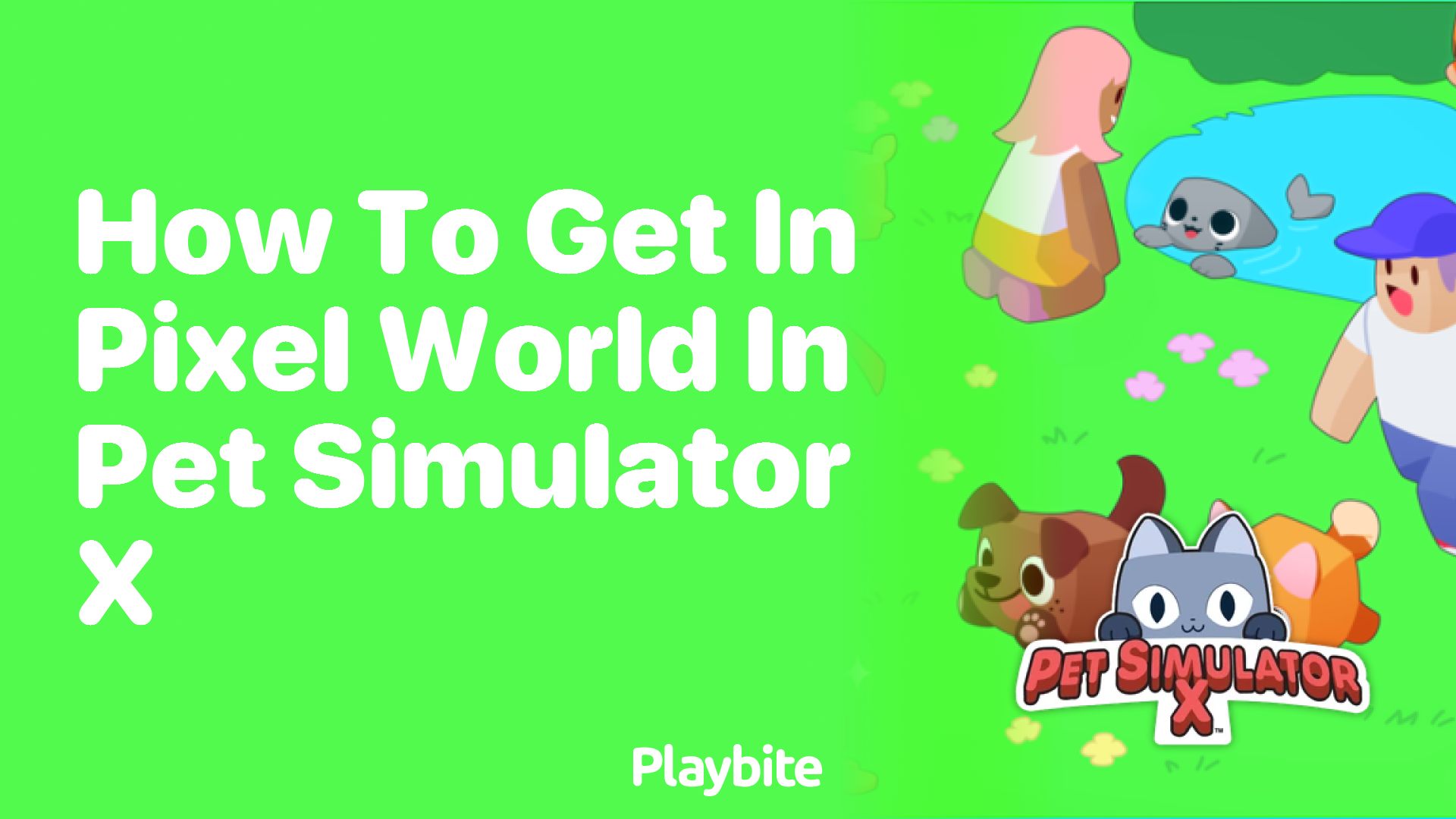 How to Get in Pixel World in Pet Simulator X