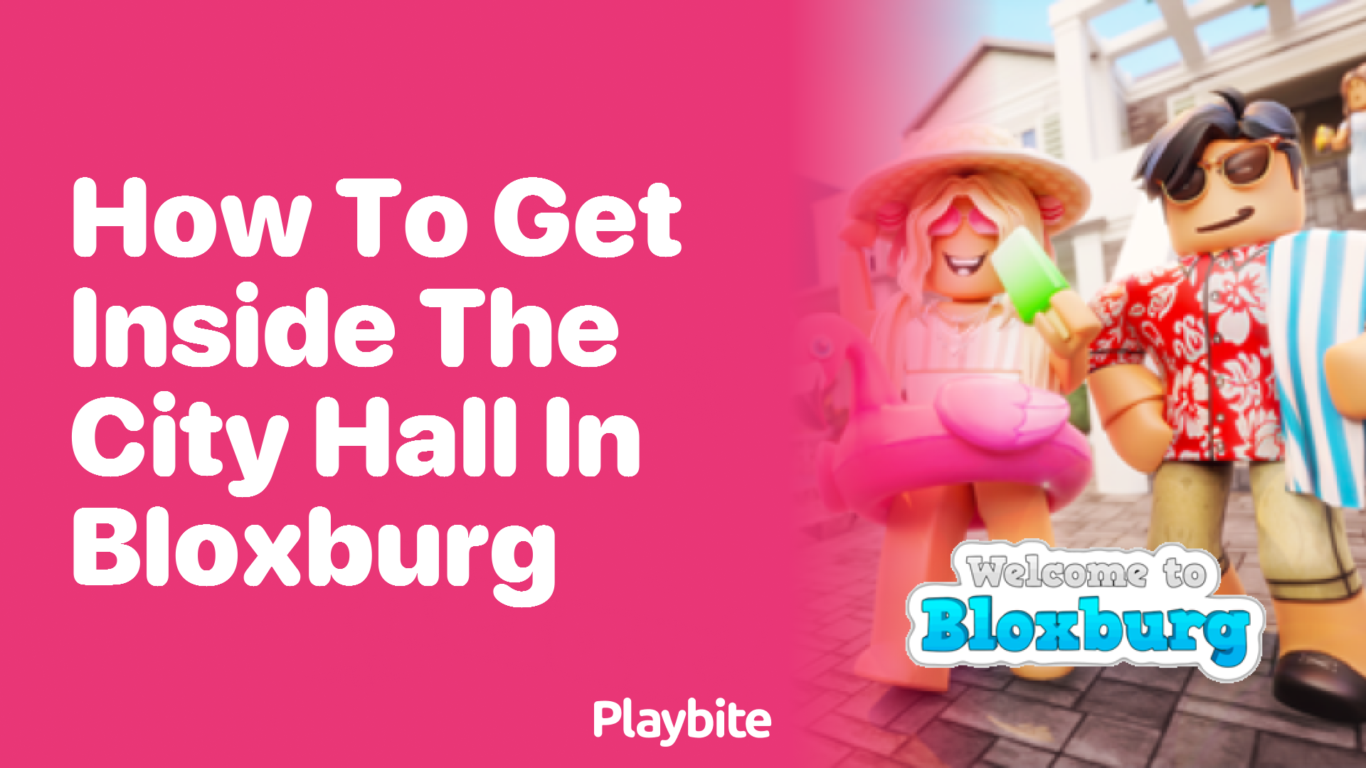 How to Get Inside the City Hall in Bloxburg
