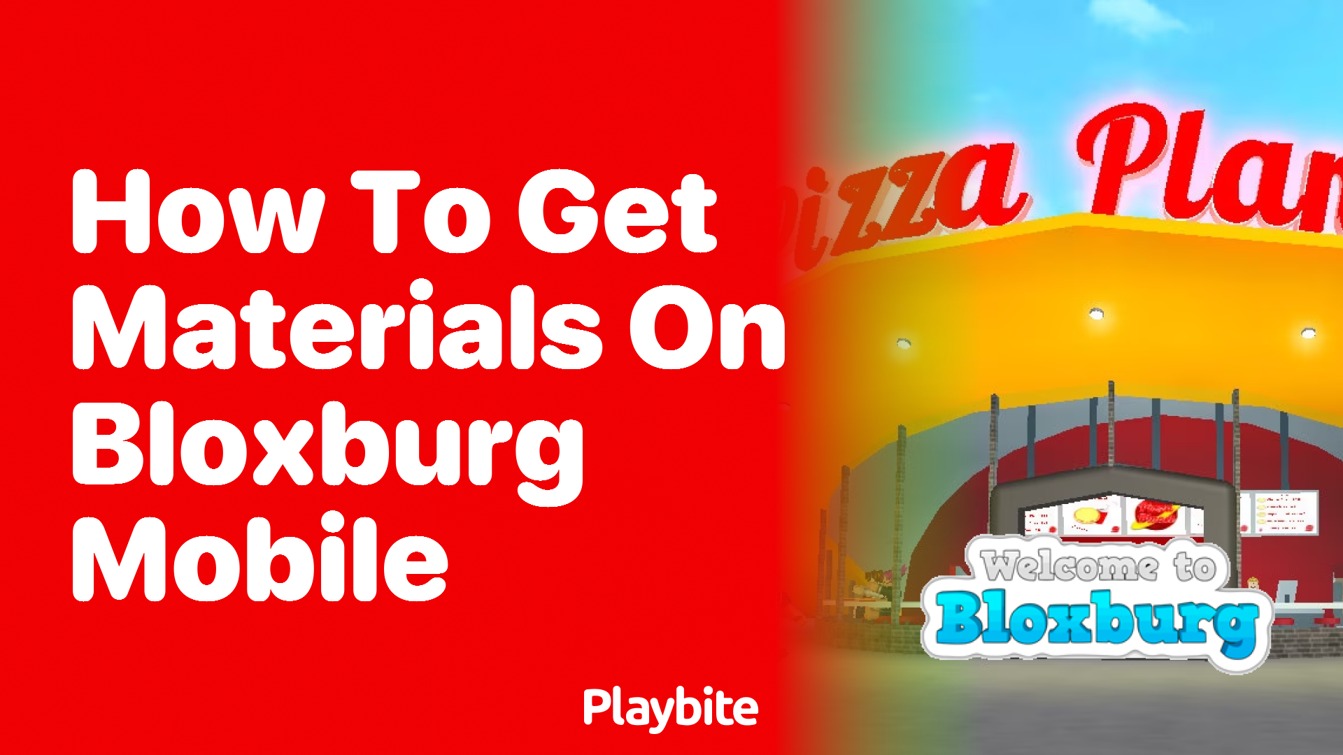 How to Get Materials on Bloxburg Mobile