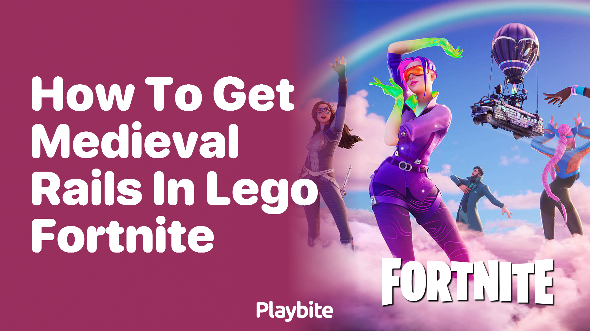 How to Get Medieval Rails in LEGO Fortnite?