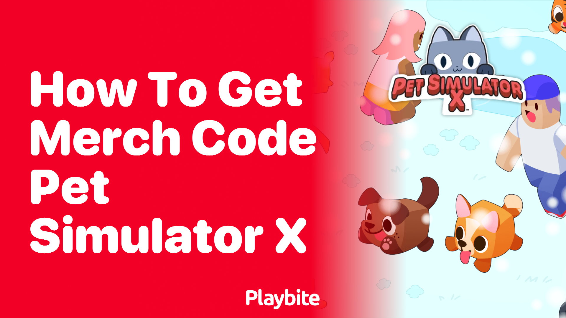 How to Get Merch Codes in Pet Simulator X
