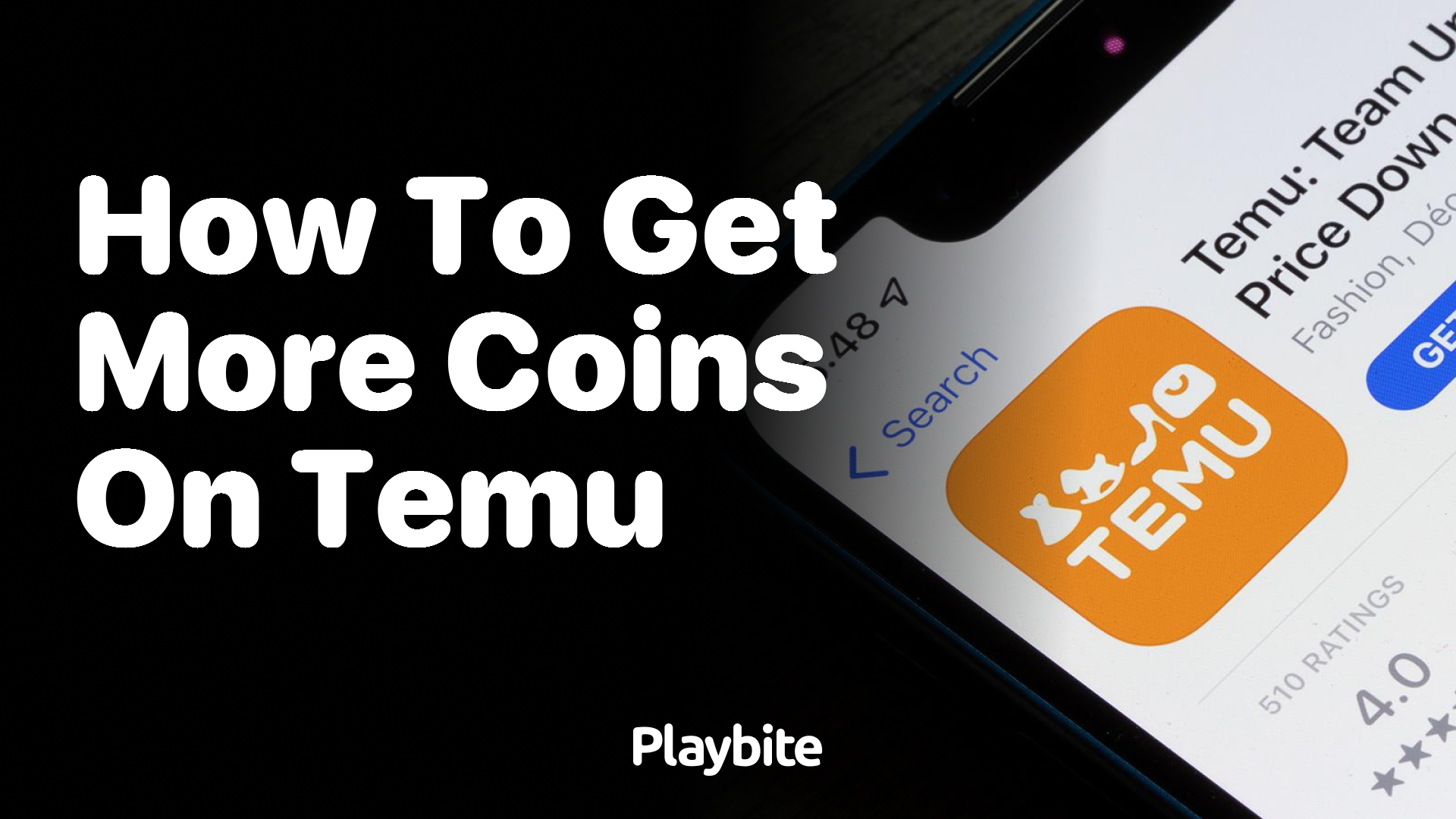 How to Get More Coins on Temu