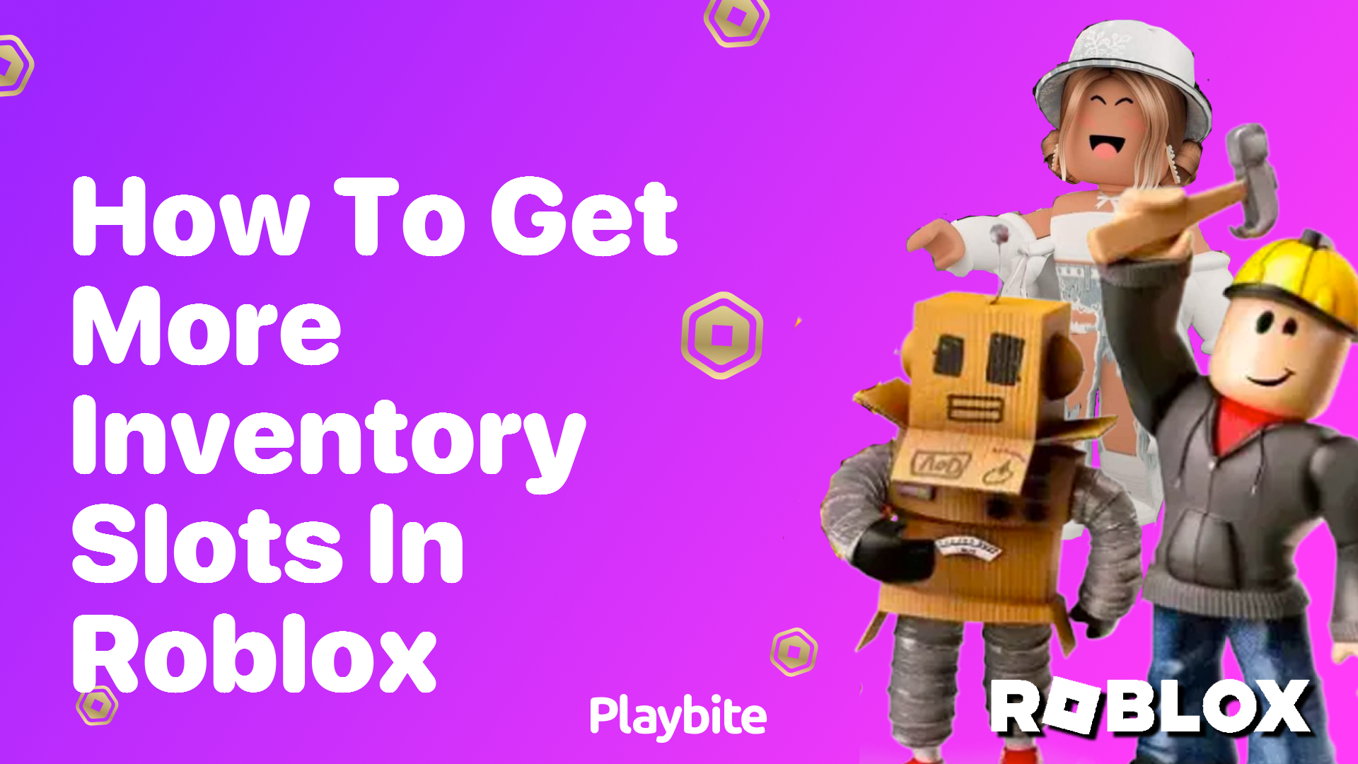How to Get More Inventory Slots in Roblox