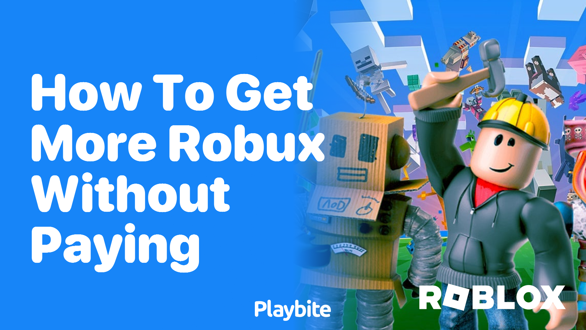 How to Get More Robux Without Paying
