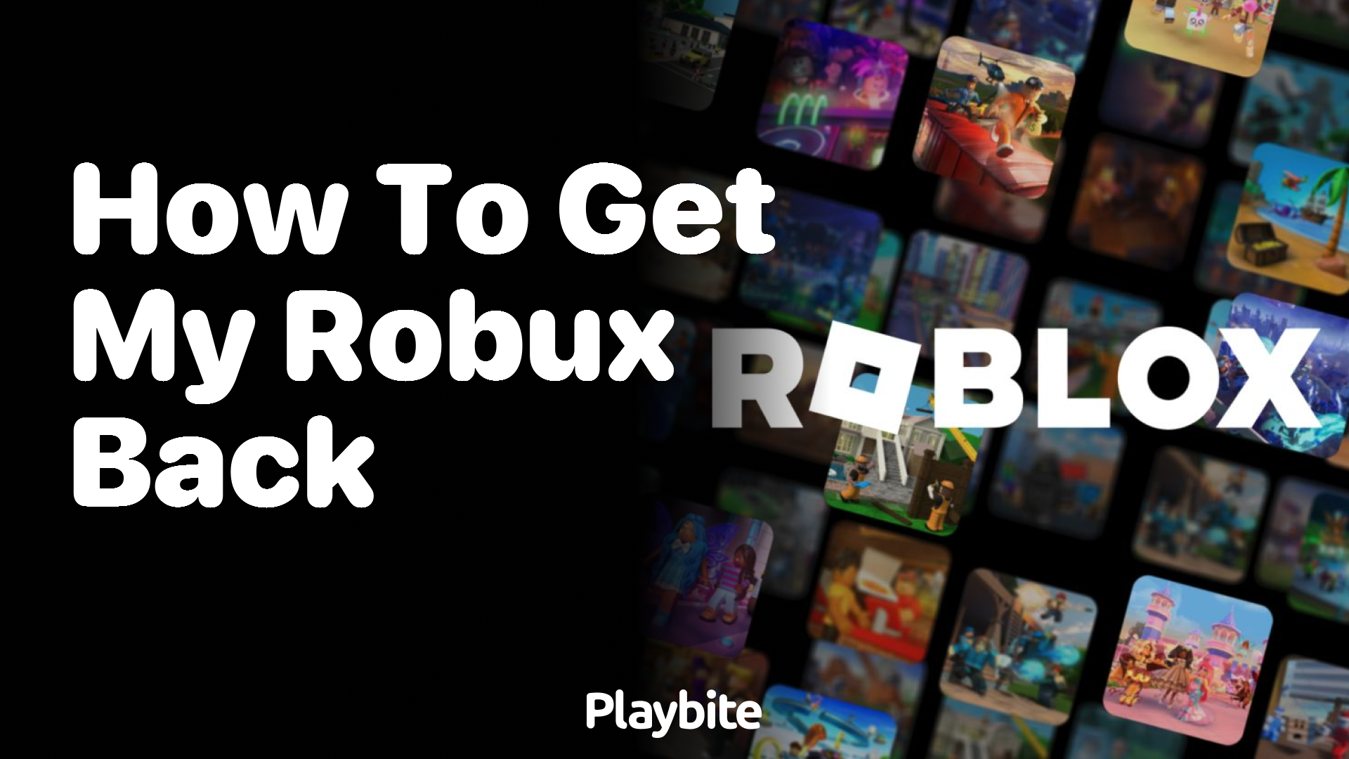 How to Get Your Robux Back: A Quick Guide
