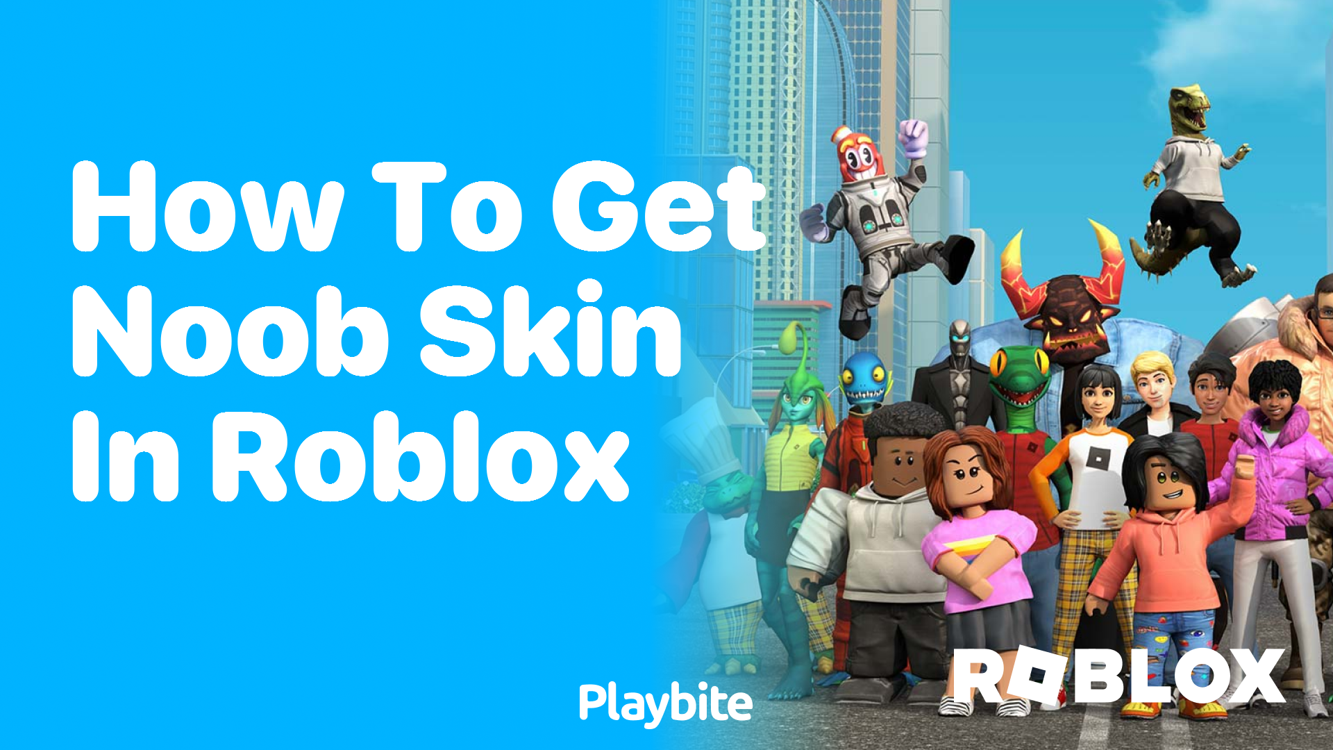 How to Get Noob Skin in Roblox