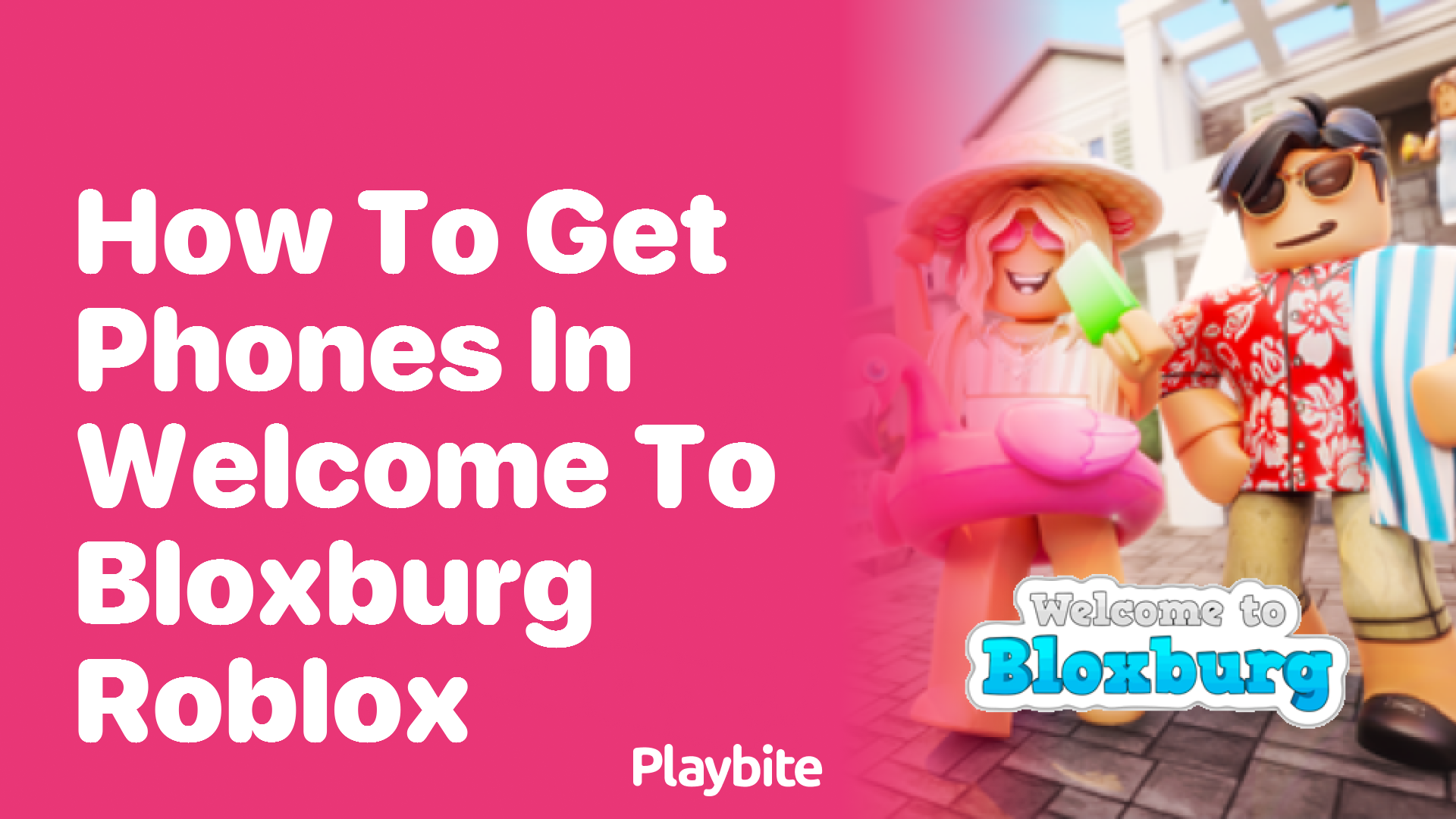 How to Get Phones in Welcome to Bloxburg on Roblox