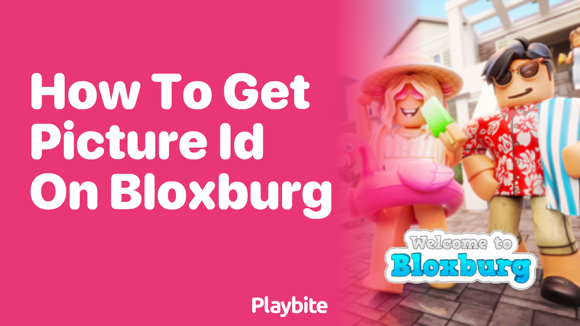 How to Get Picture ID on Bloxburg
