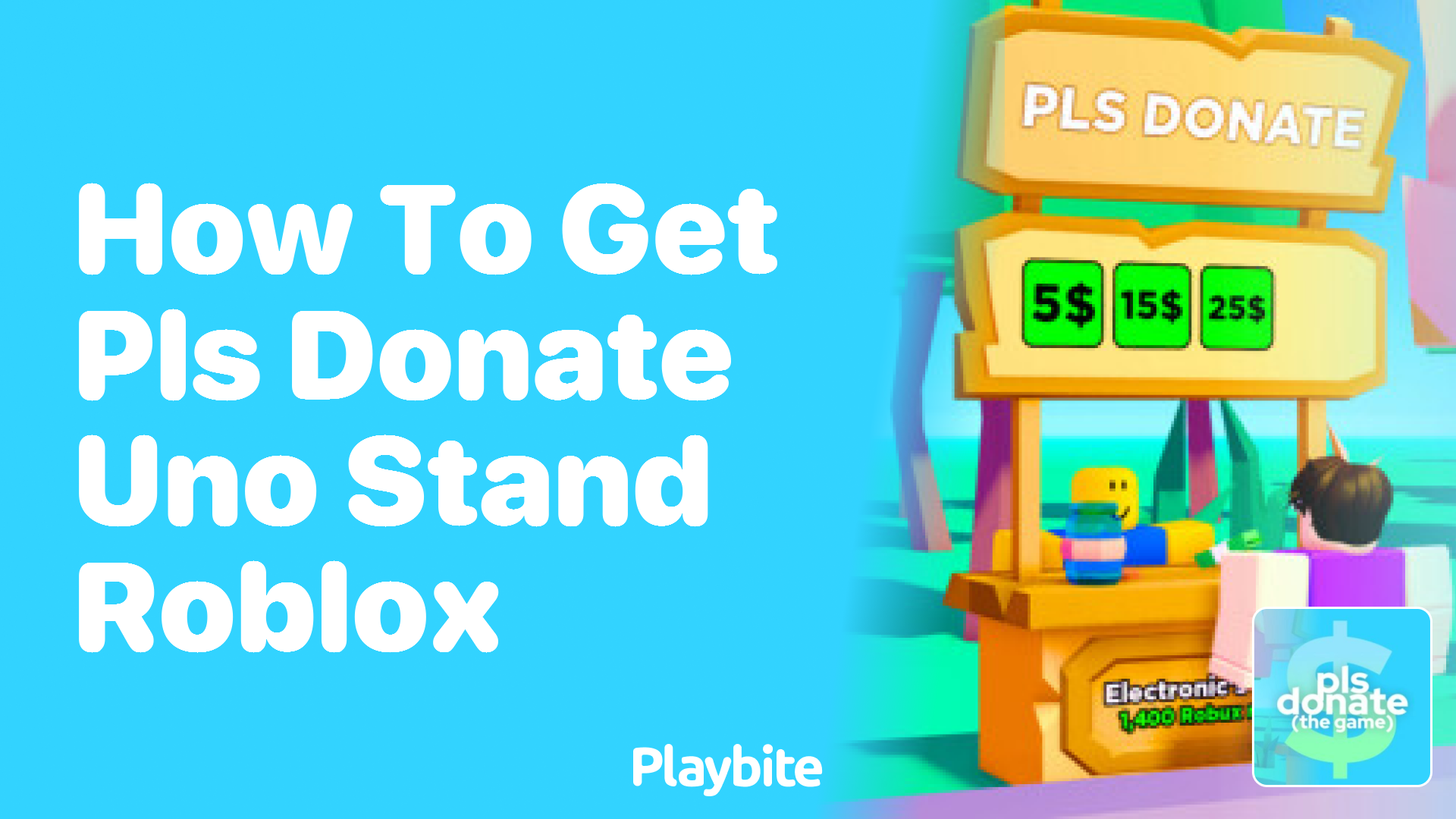 How to Get the PLS DONATE Uno Stand in Roblox