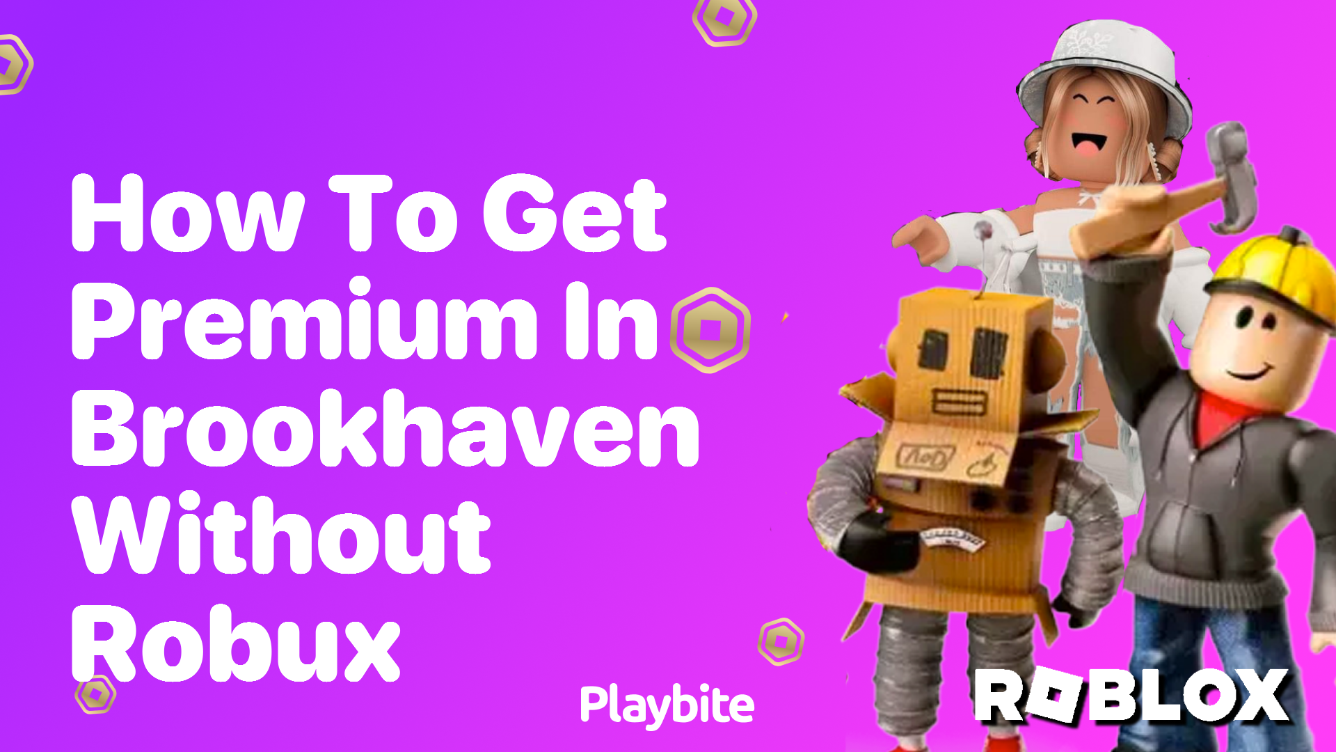 How to Get Premium in Brookhaven Without Robux
