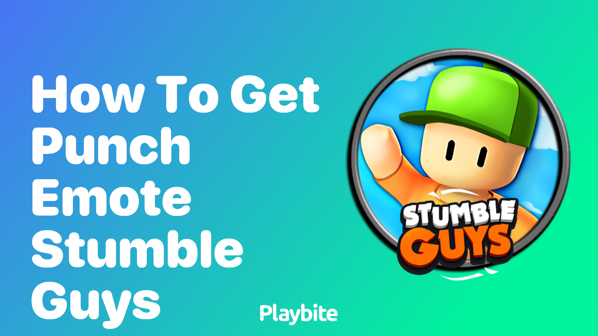 How to Get Punch Emote in Stumble Guys