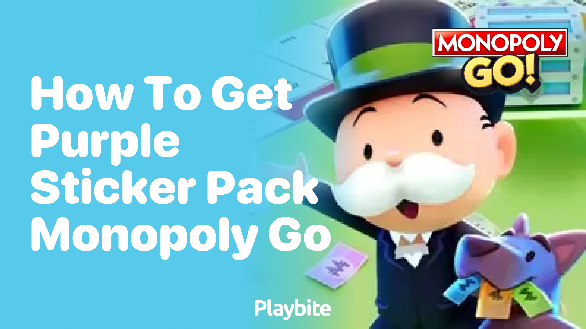 How to Get the Purple Sticker Pack in Monopoly Go