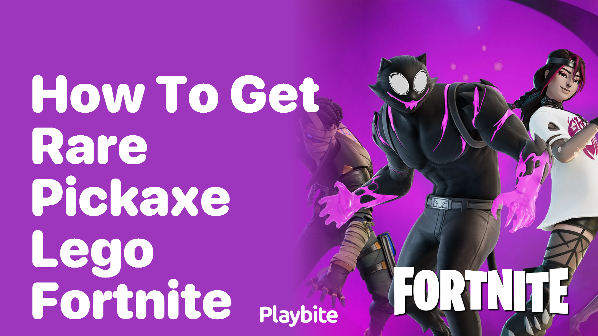 How to Get the Rare Pickaxe in Lego Fortnite