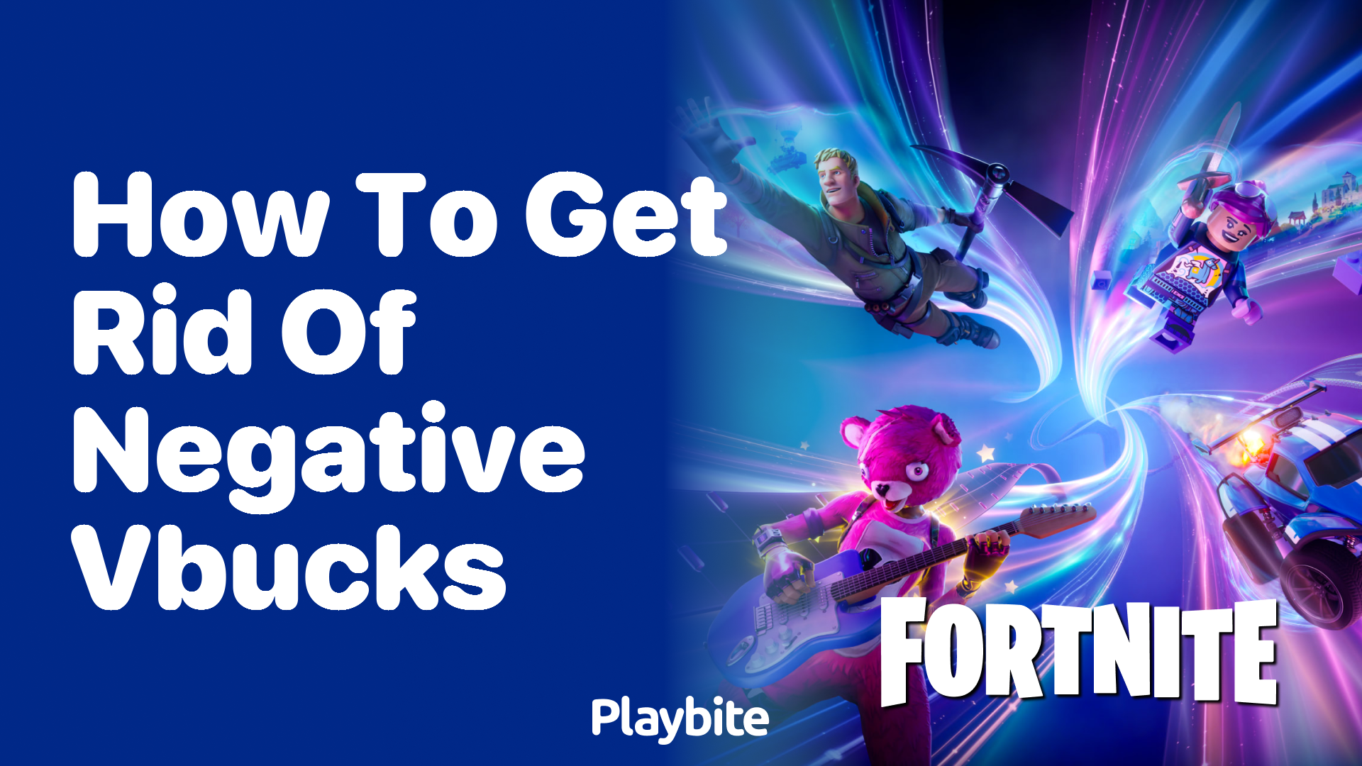 How to Get Rid of Negative V-Bucks in Fortnite